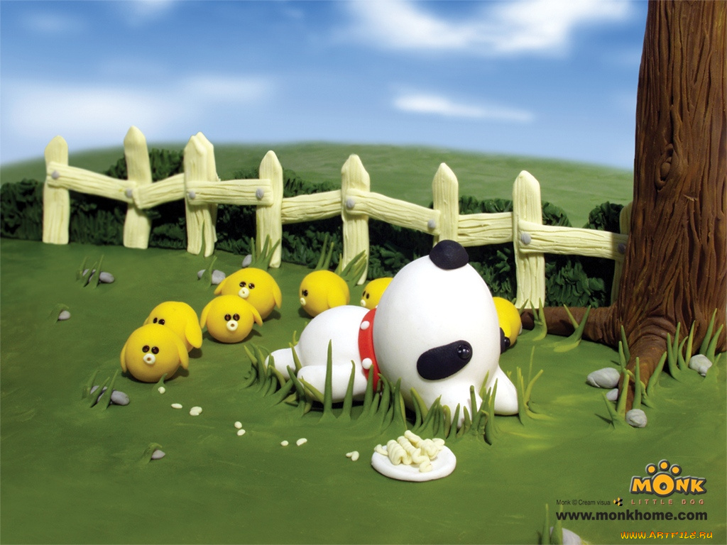 мультфильмы, monk