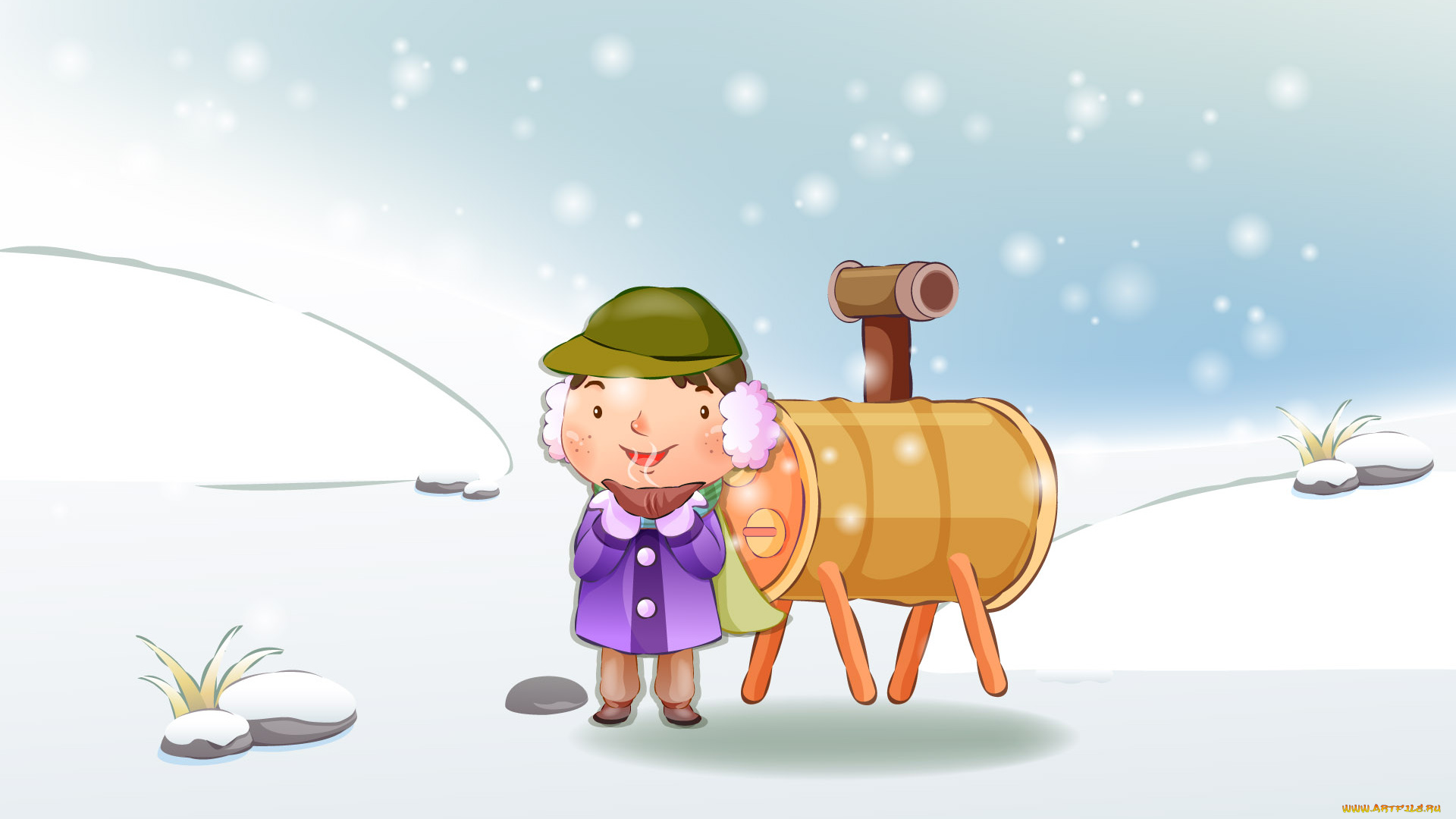 рисованные, люди