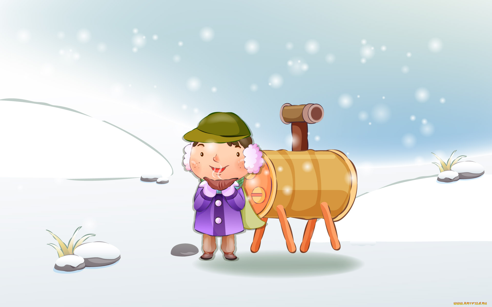 рисованные, люди