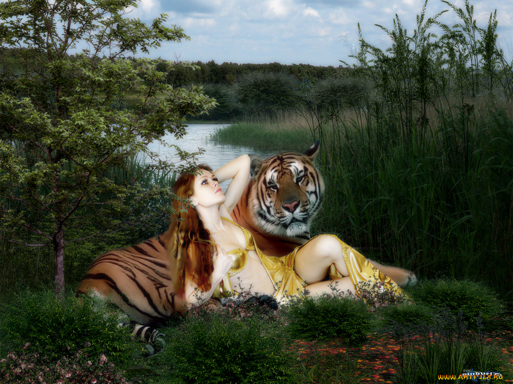 111, фэнтези, девушки