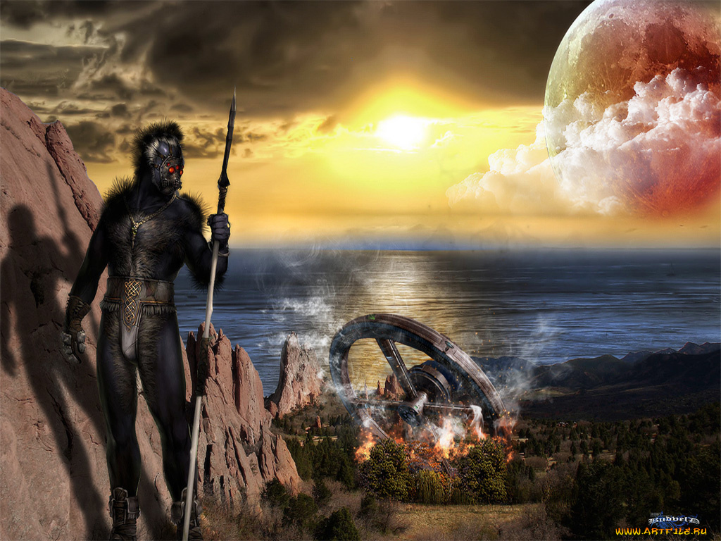 пришелец, фэнтези, иные, миры, времена