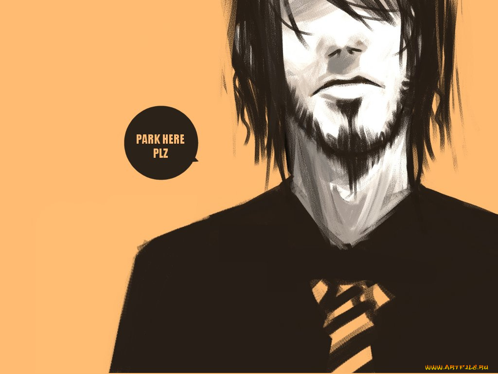 рисованные, люди