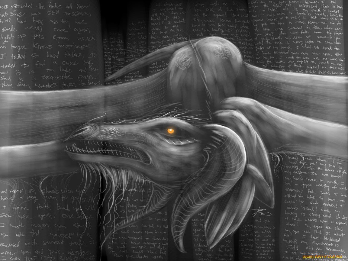 фэнтези, драконы