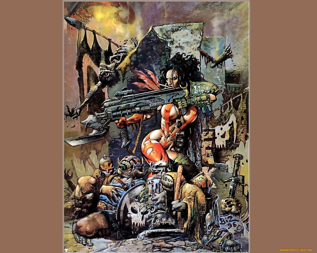 фэнтези, красавицы, чудовища