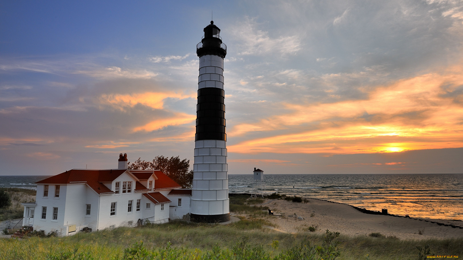 природа, маяки
