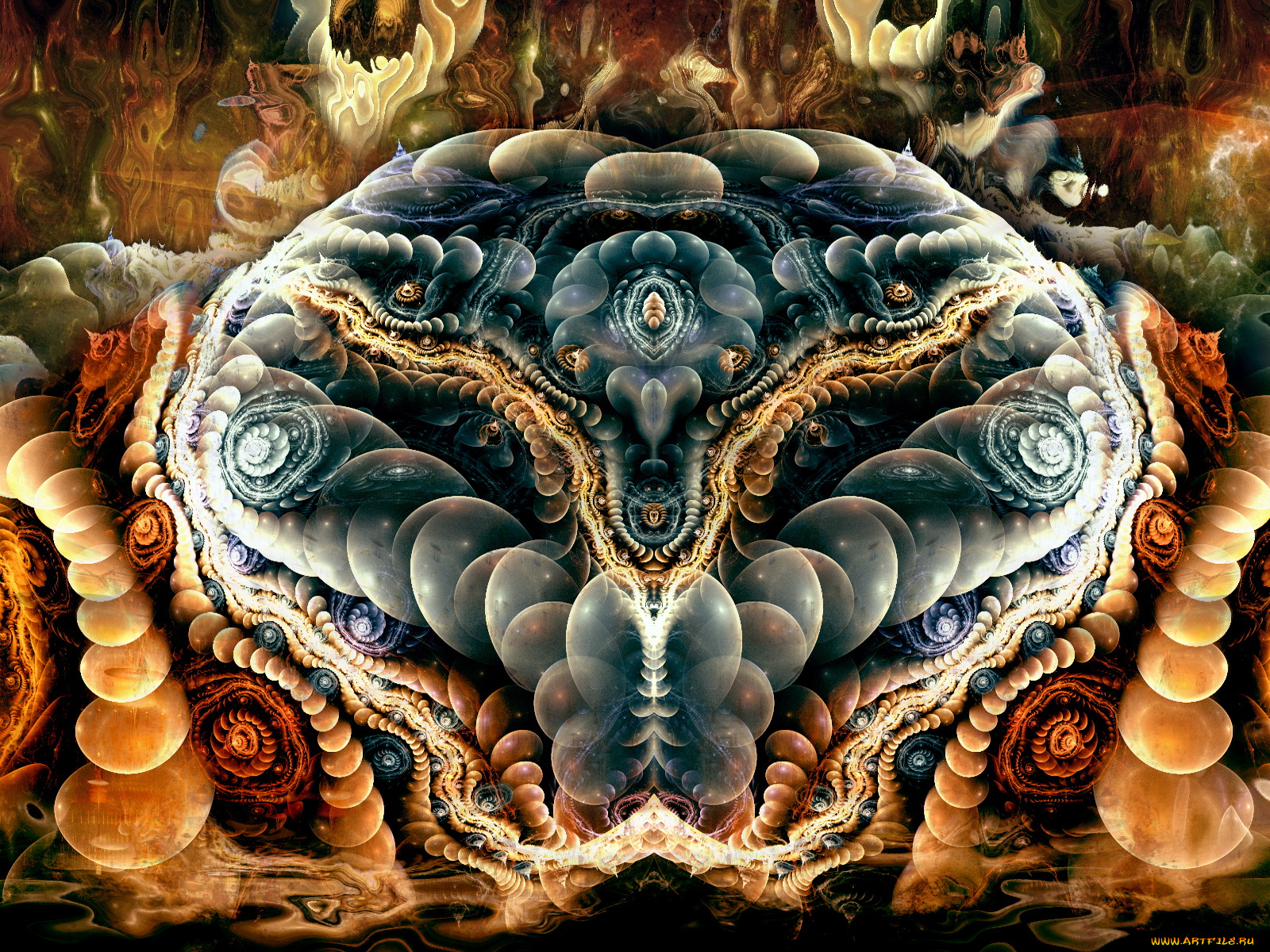 3д, графика, fractal, фракталы, абстракция