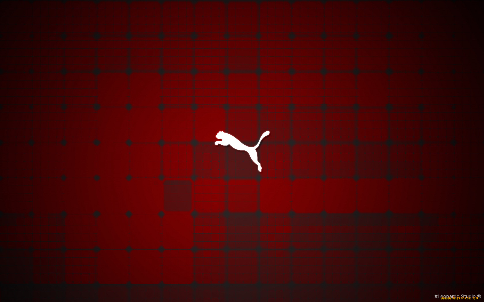 бренды, puma, эмблема, логотипклетки, красный