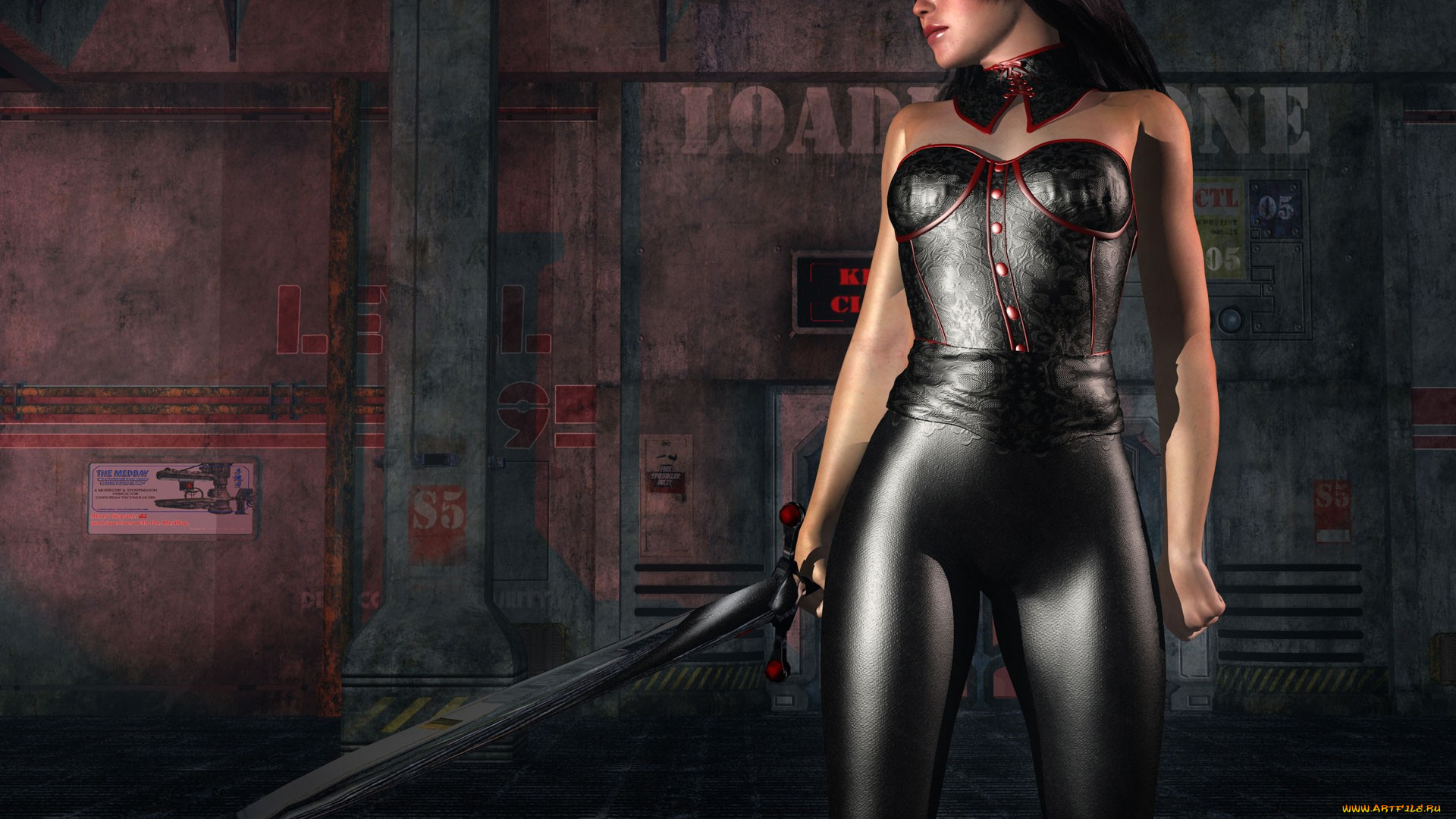 3д, графика, amazon, амазонки, чеч, девушка