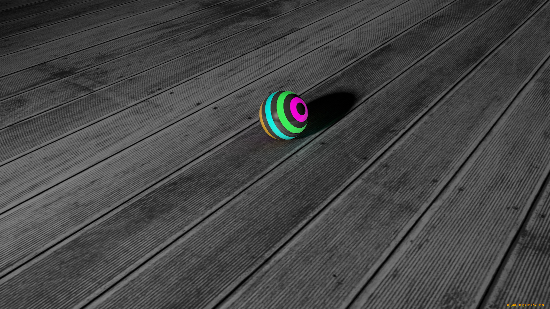 3д, графика, другое, доски, шар