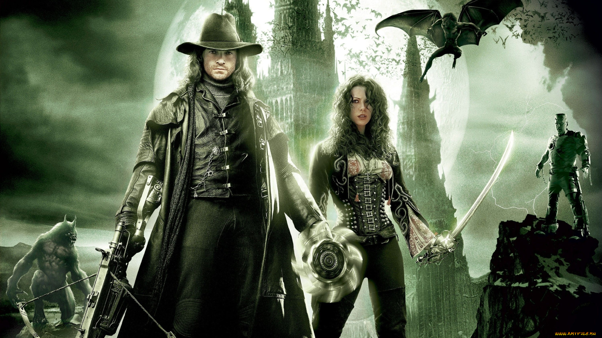 van, helsing, кино, фильмы, hugh, jackman, kate, beckinsale