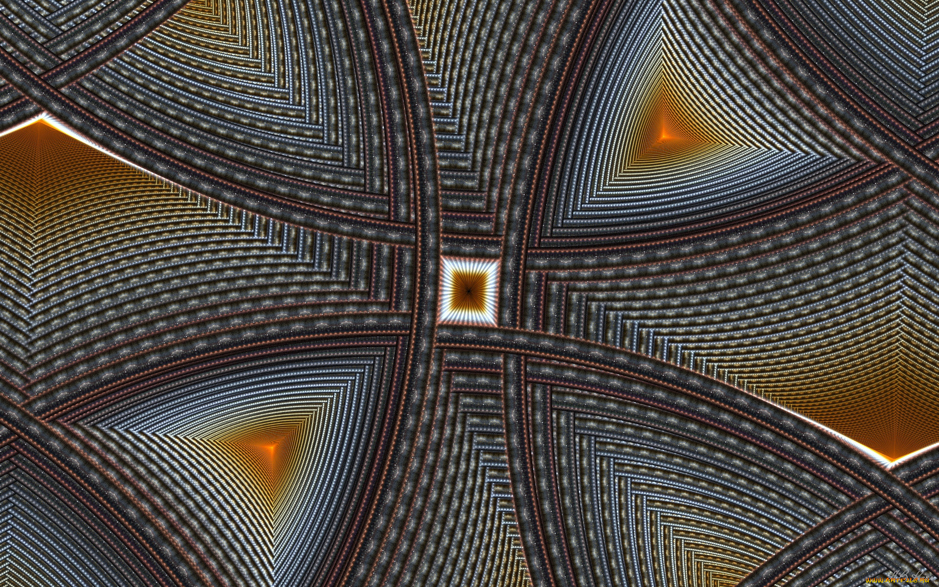 3д, графика, fractal, фракталы, узор