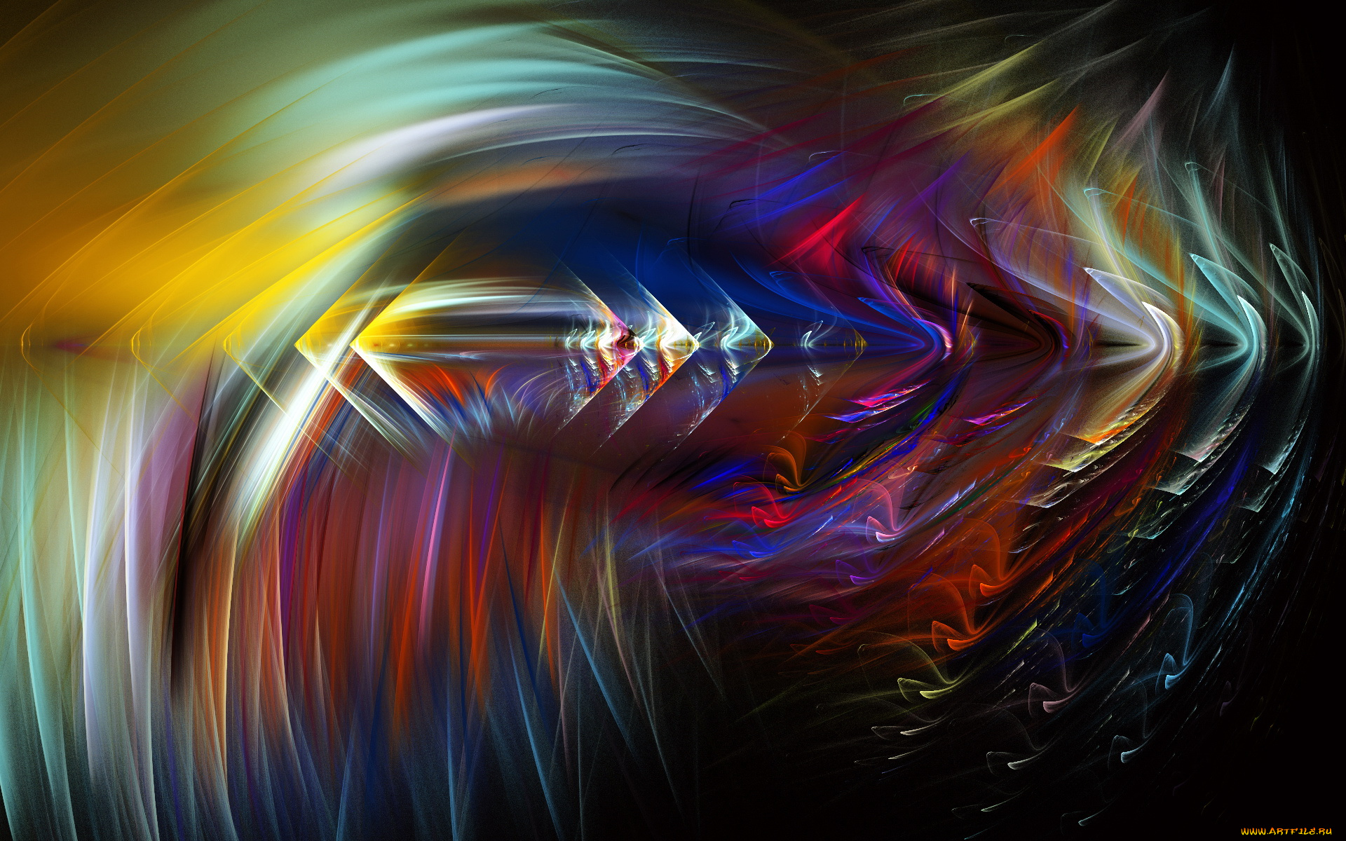 3д, графика, fractal, фракталы, узор, абстракция