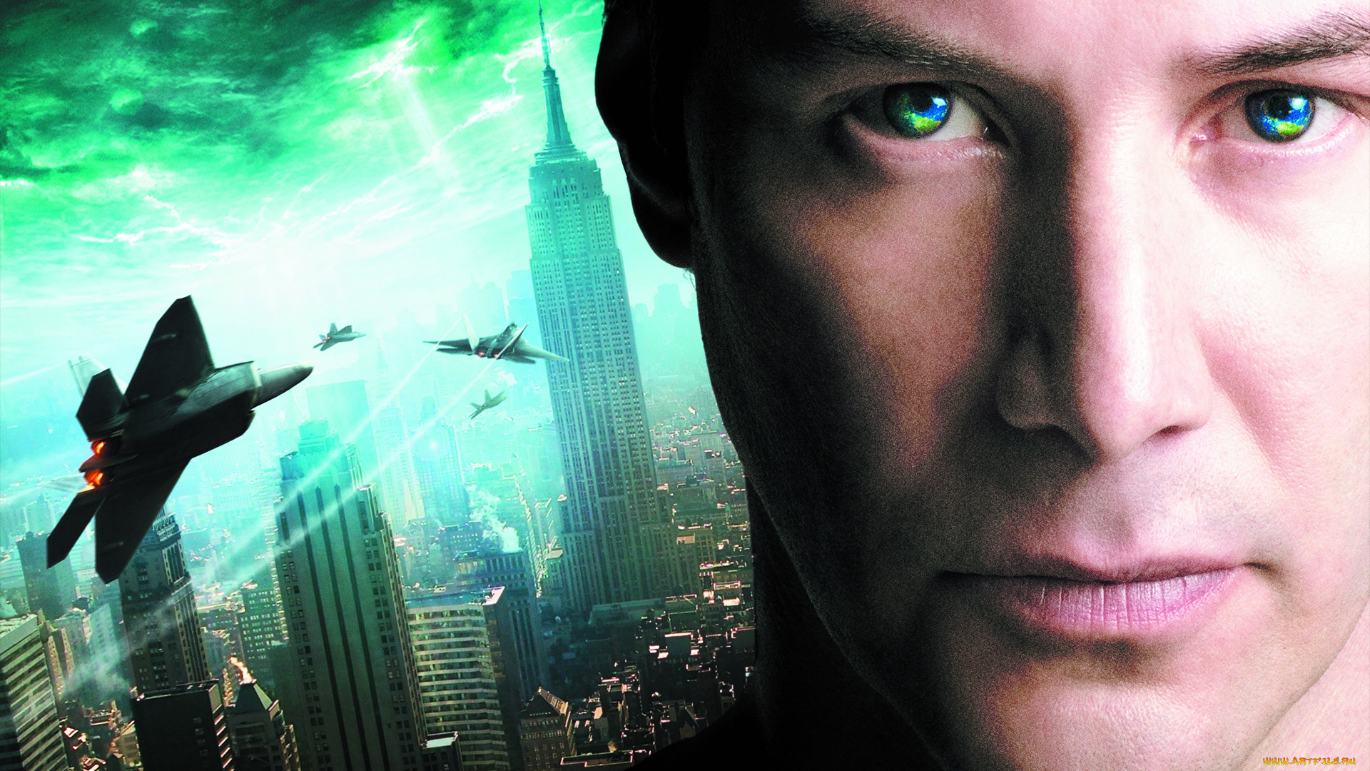 день, когда, земля, остановилась, кино, фильмы, the, day, earth, stood, still, лицо, киану, ривз, истребители