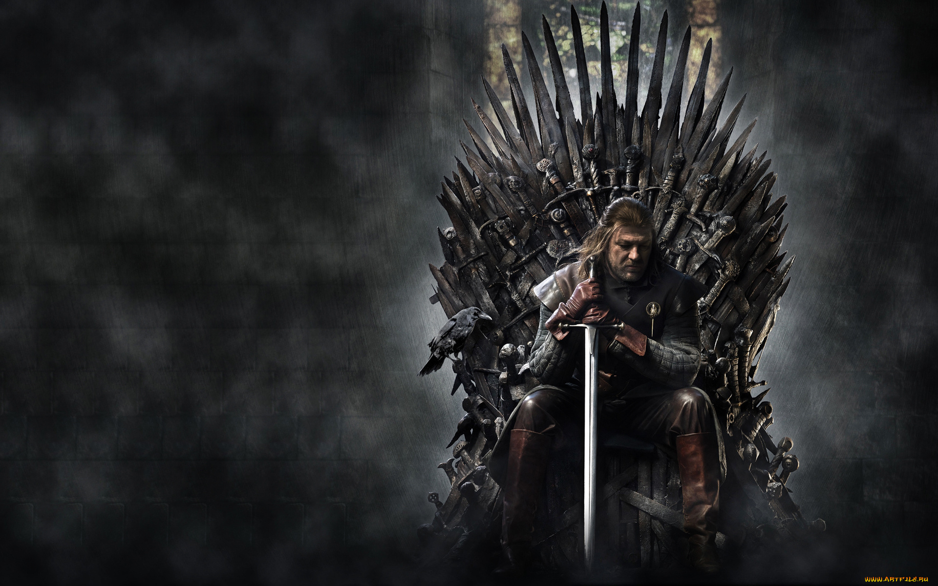 игра, престолов, кино, фильмы, game, of, thrones, сериал, шон, бин, eddard, stark, меч, трон