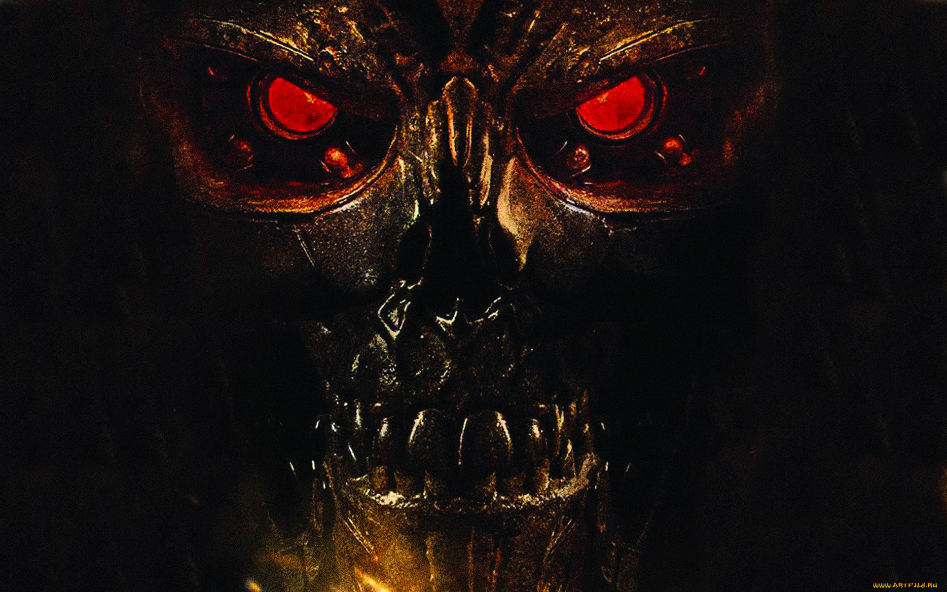 терминатор, да, придёт, спаситель, кино, фильмы, terminator, salvation, голова, робот