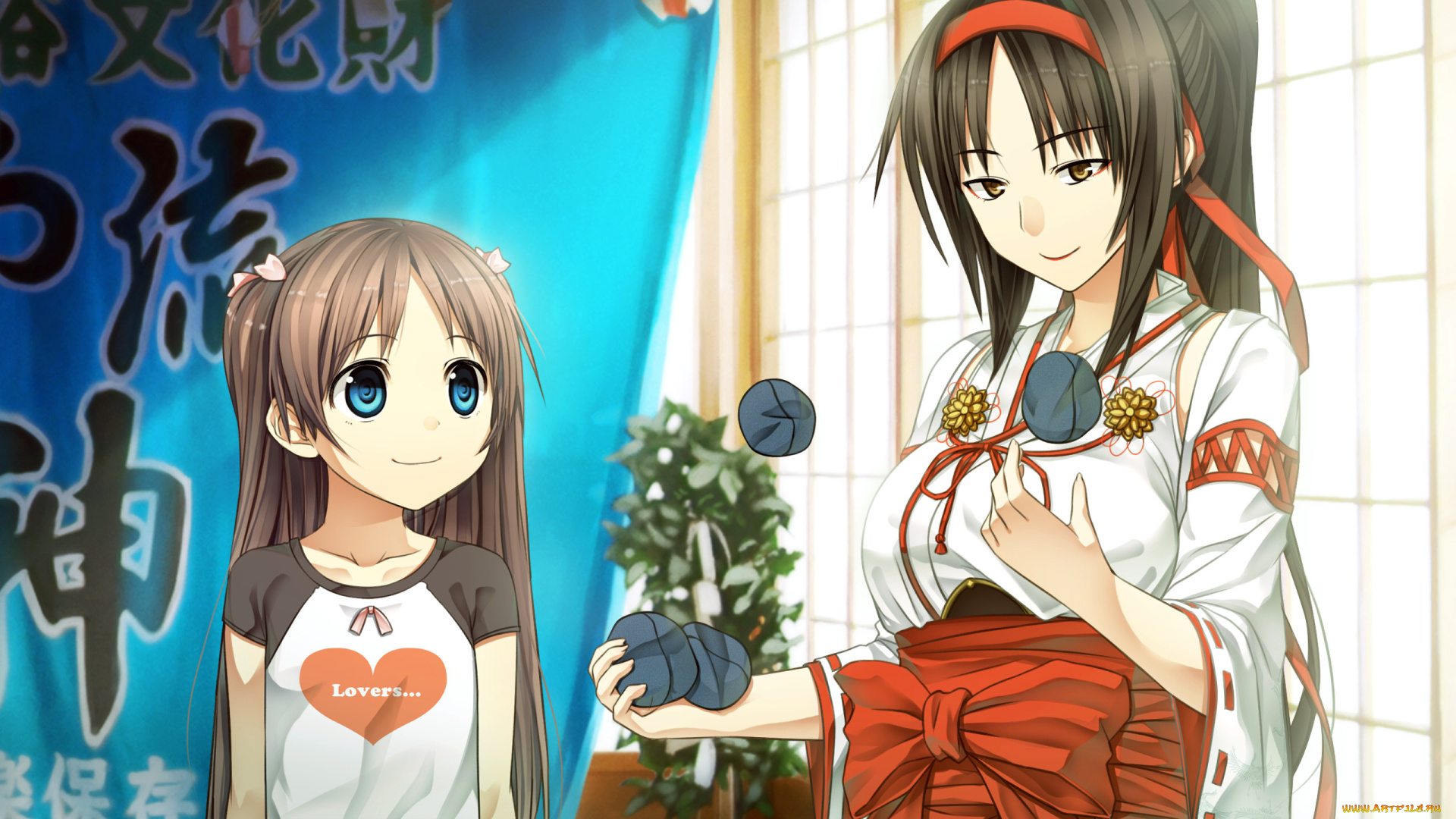 monobeno, аниме, девушки