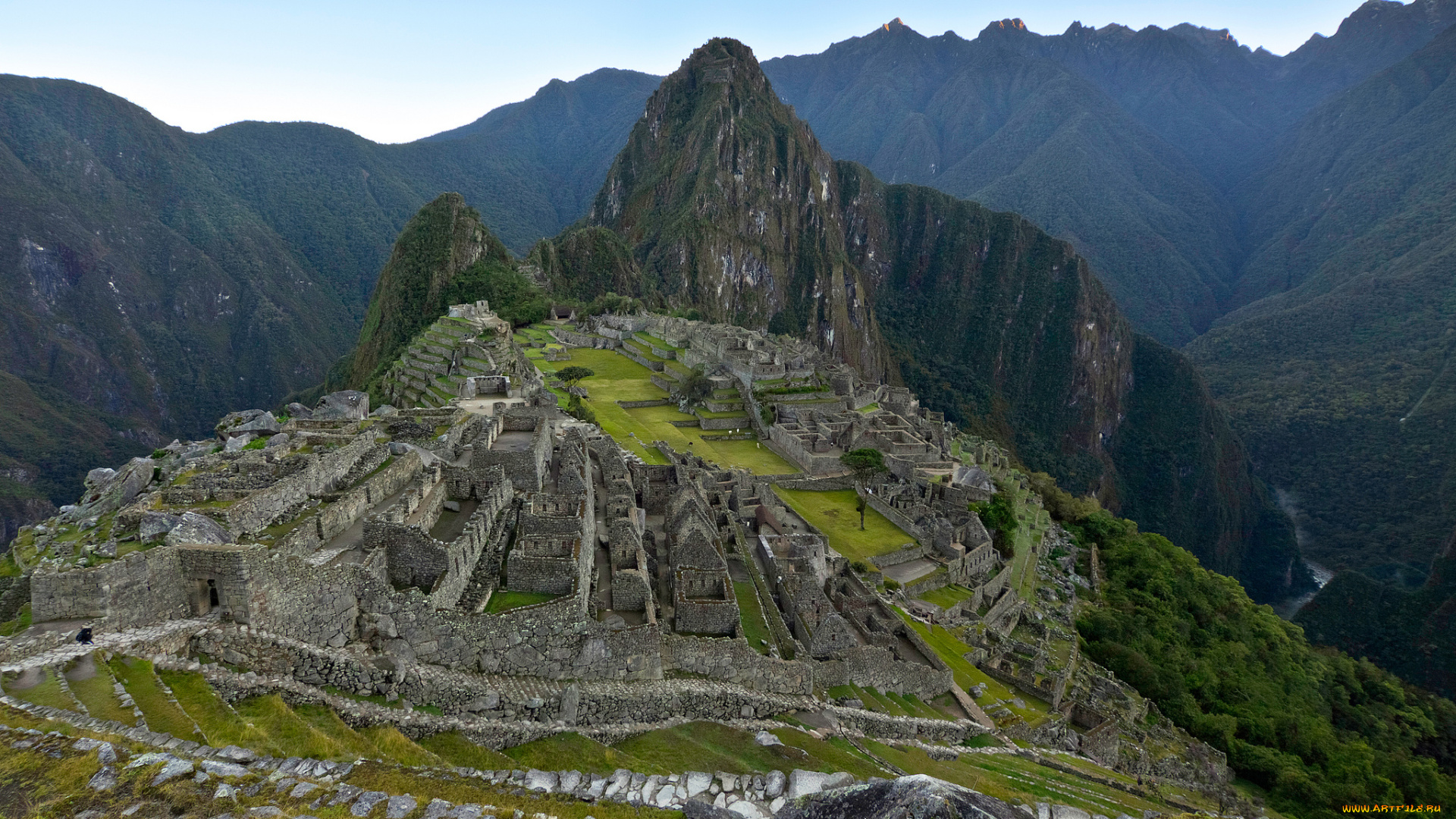 города, -, исторические, , архитектурные, памятники, пейзаж, igor, galarza, горы, растения, небо, руины