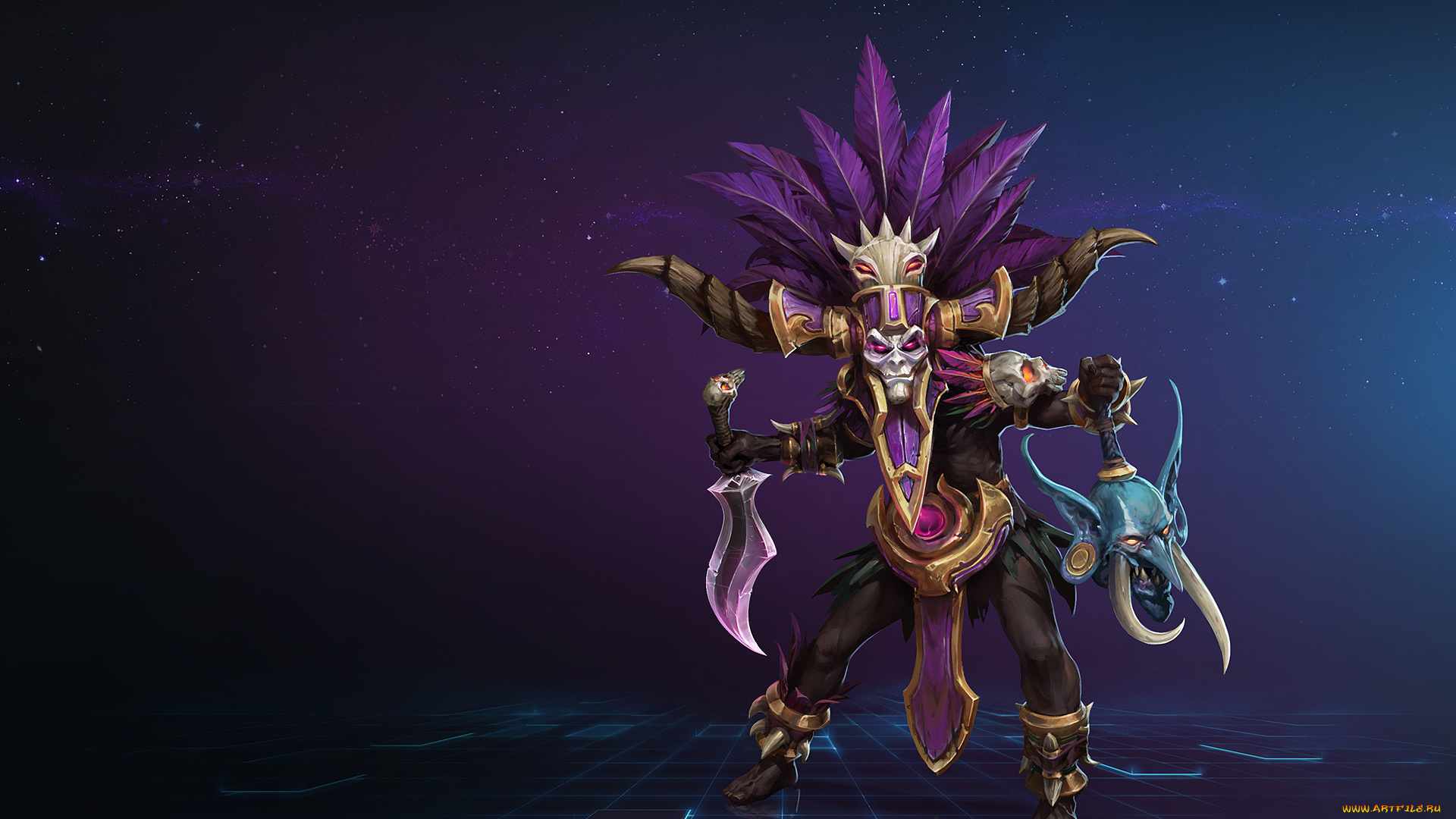 heroes, of, the, storm, видео, игры, персонаж, существо, фон