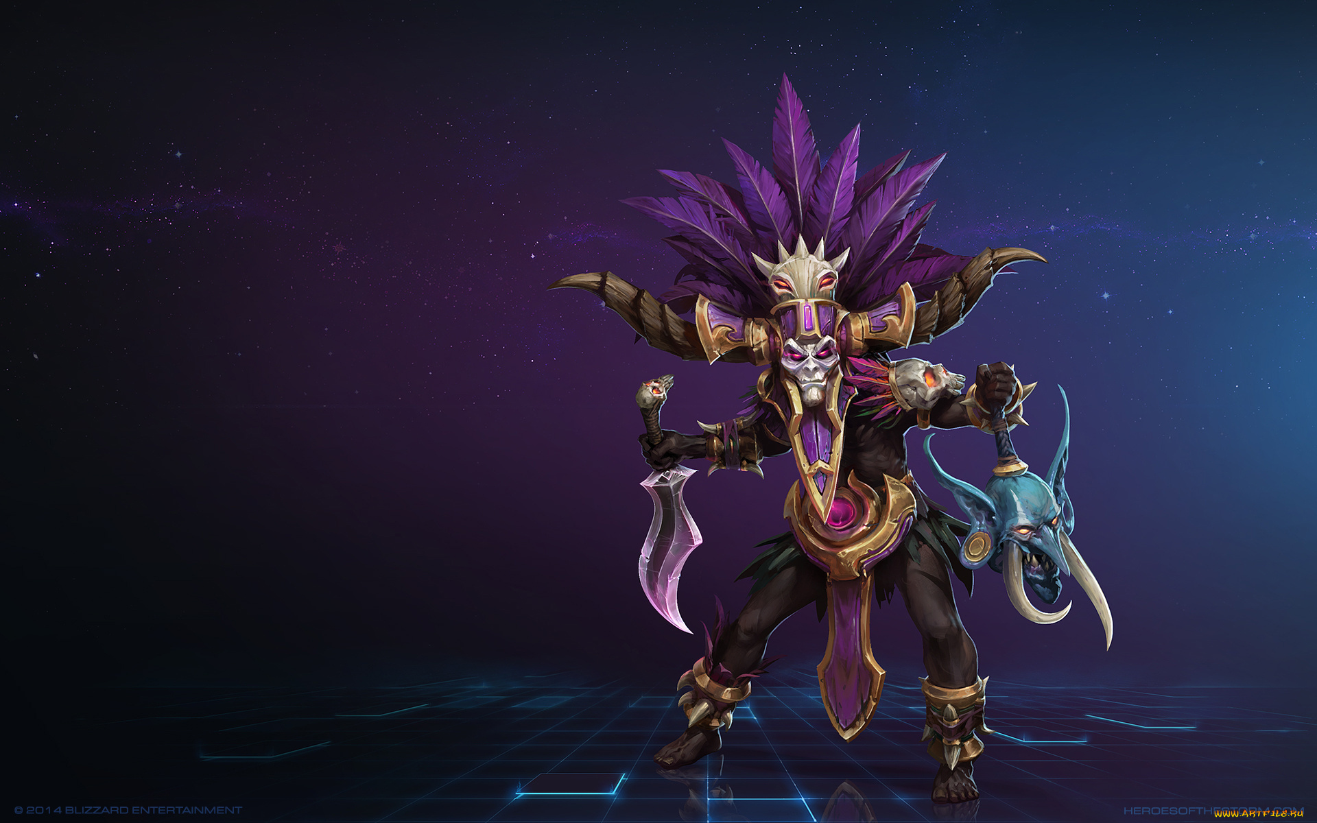 heroes, of, the, storm, видео, игры, персонаж, существо, фон