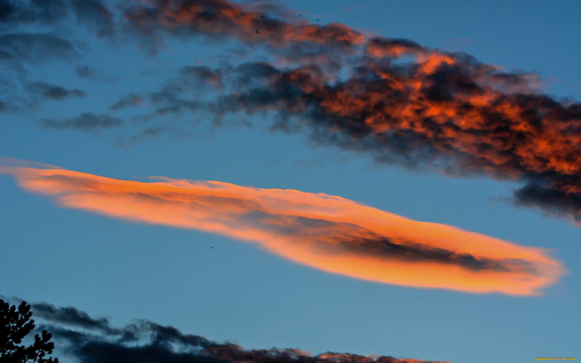 природа, облака, небо