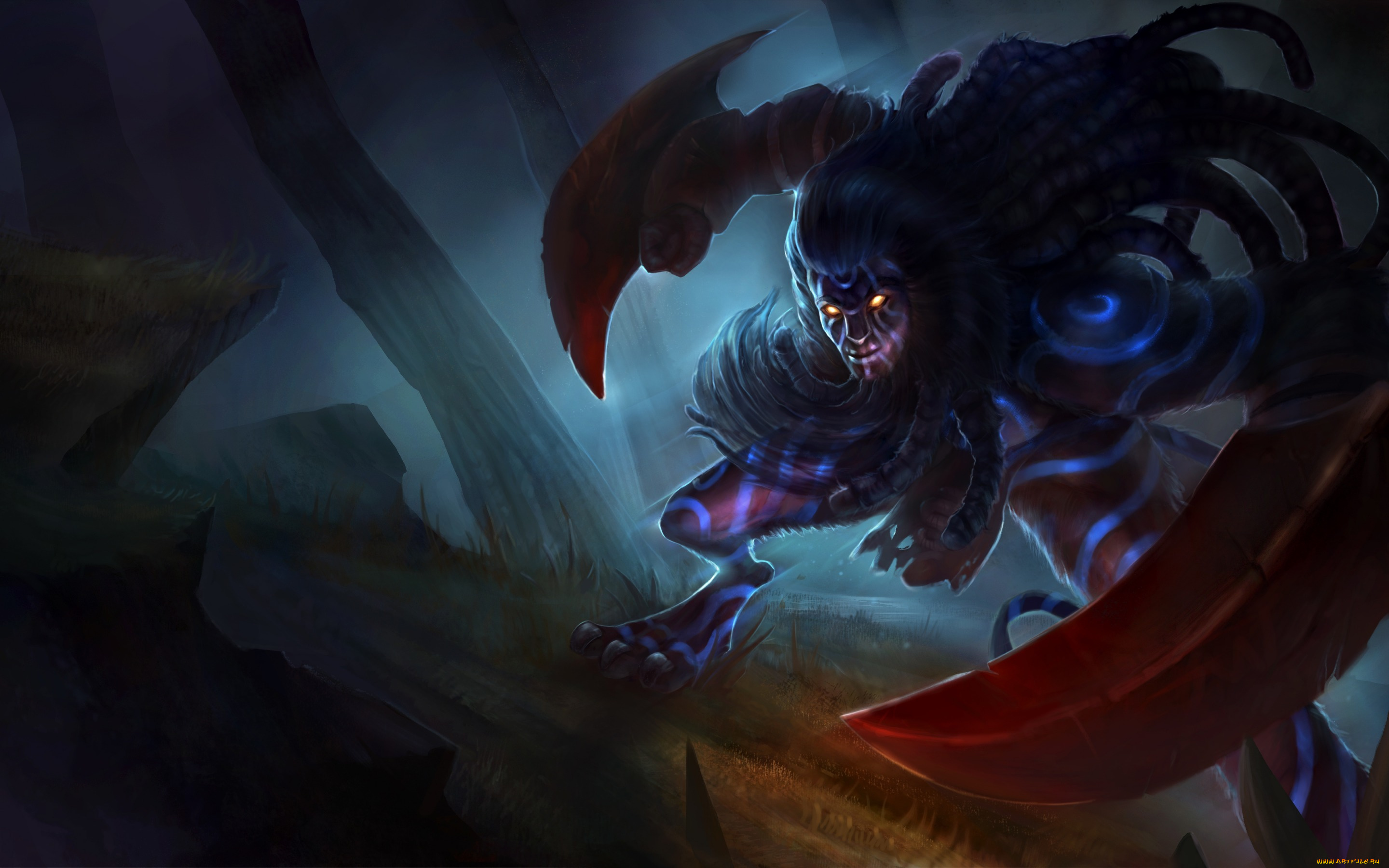 видео, игры, heroes, of, newerth, герои, новоземья, heroes, of, newerth, hon, night, hound, nighthound