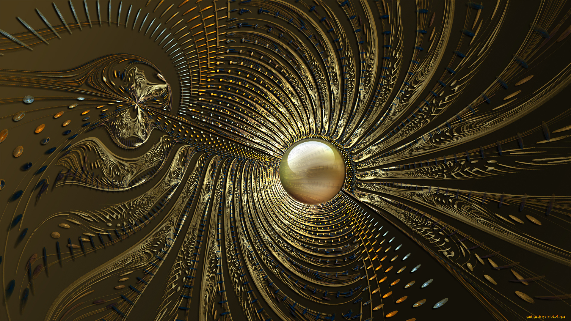 3д, графика, фракталы, , fractal, фон, узор, цвета