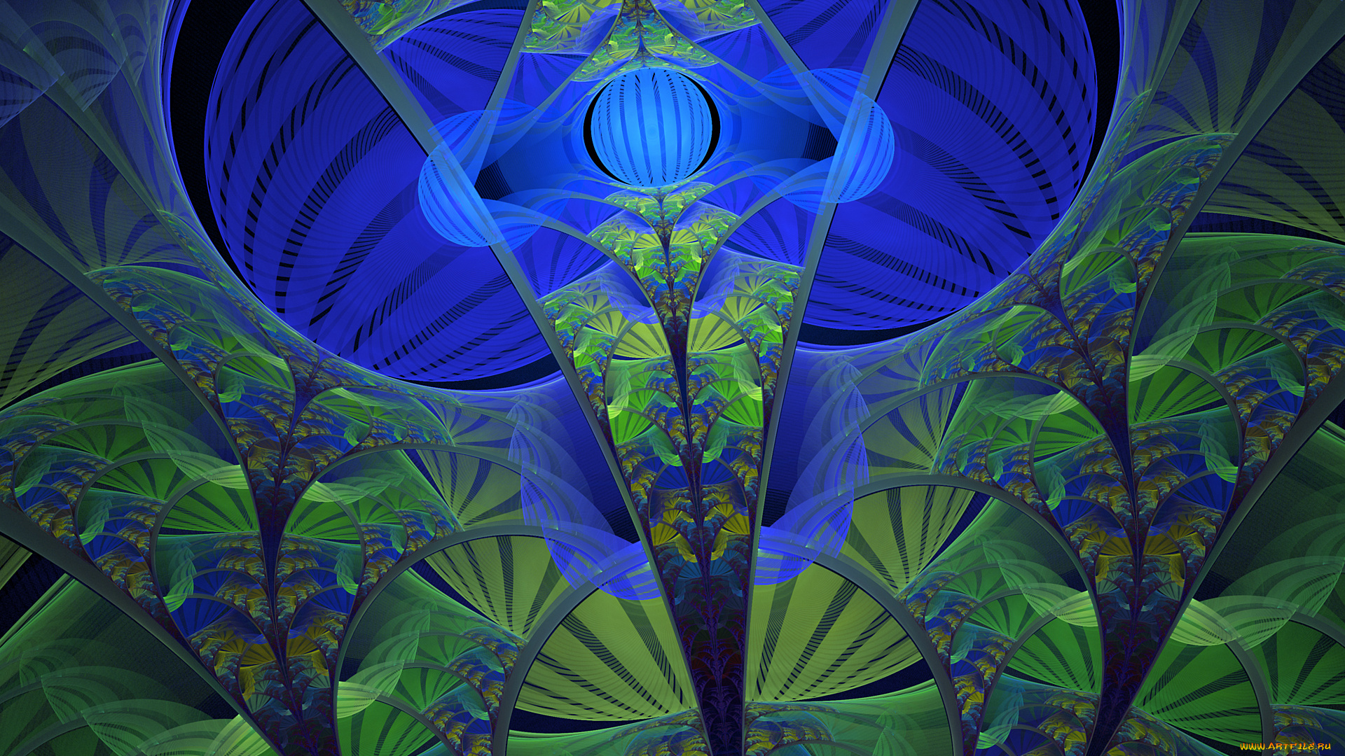 3д, графика, фракталы, , fractal, узор, фон, цвета