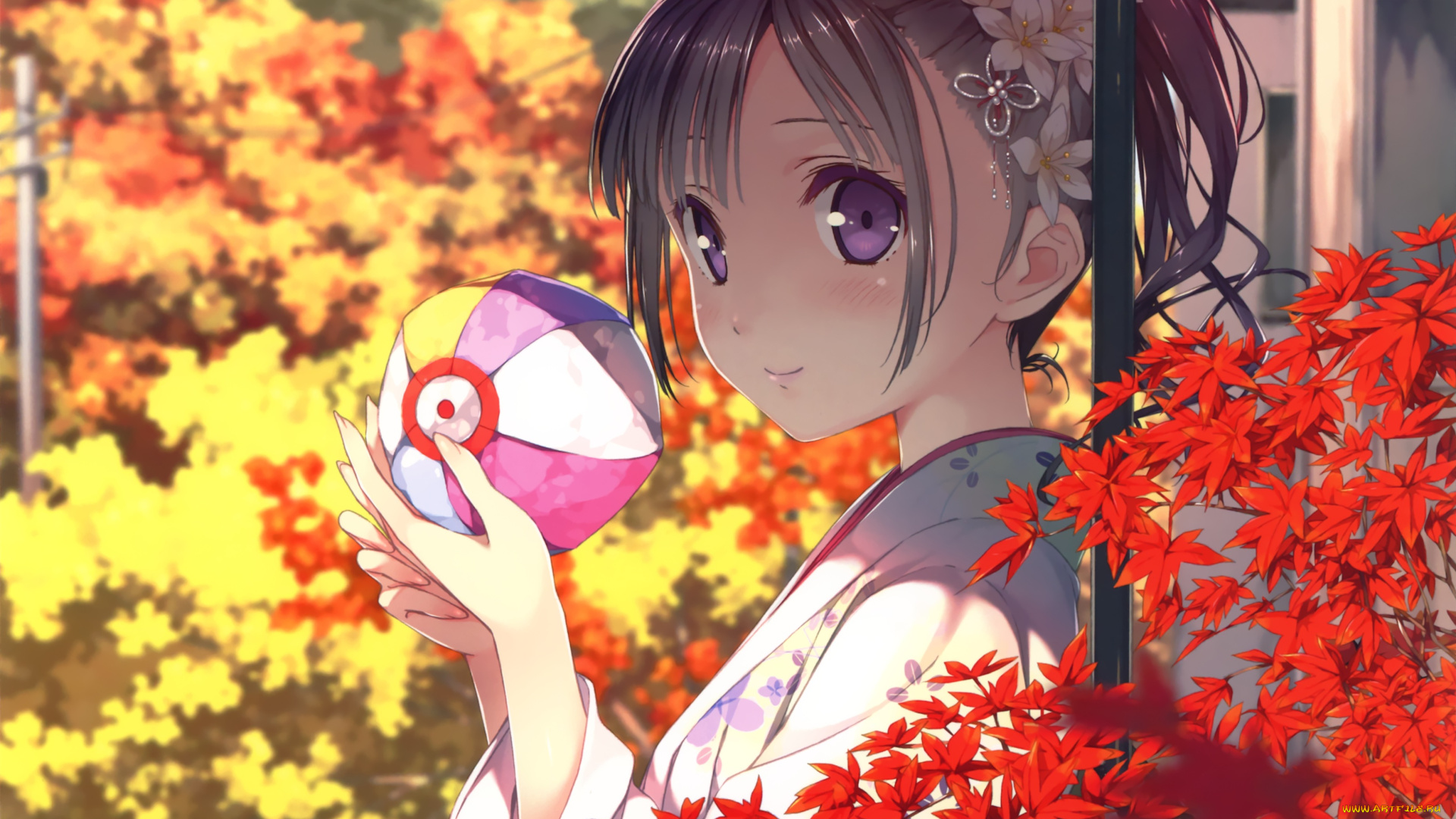 аниме, kantoku, , artbook, kantoku, девочка, арт