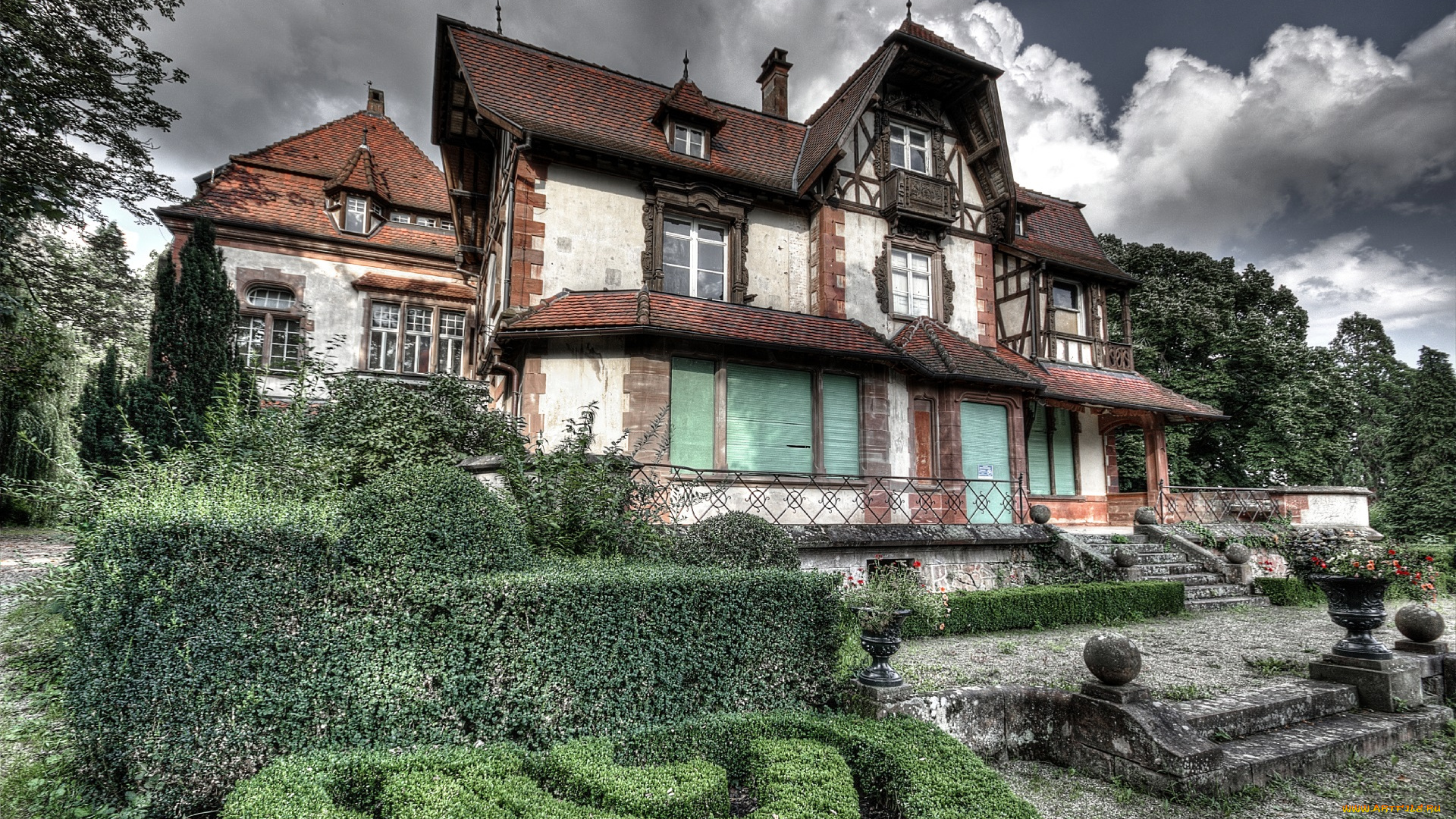 города, -, здания, , дома, вилла