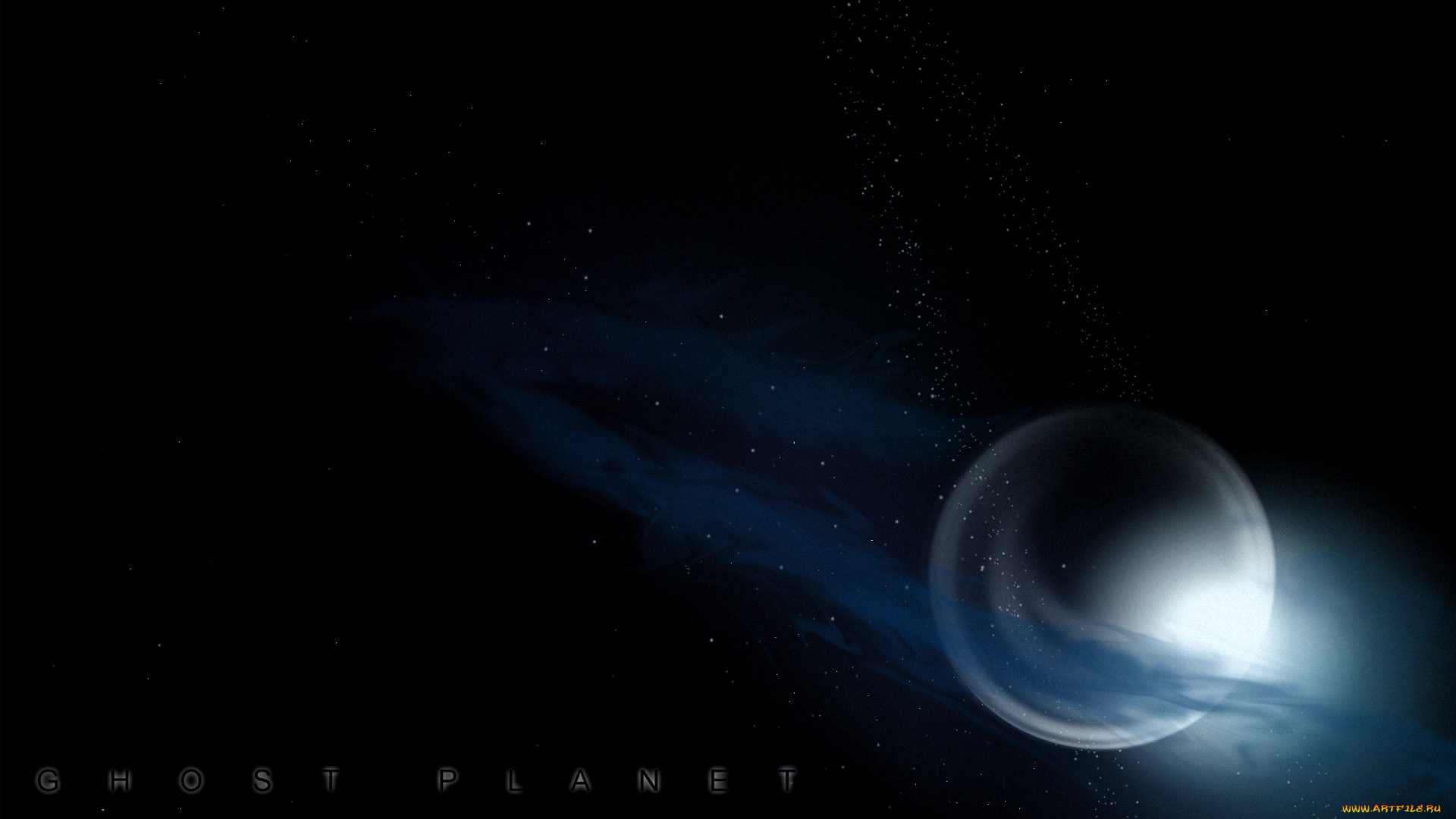 космос, арт, планета, галактика, вселенная, звезды