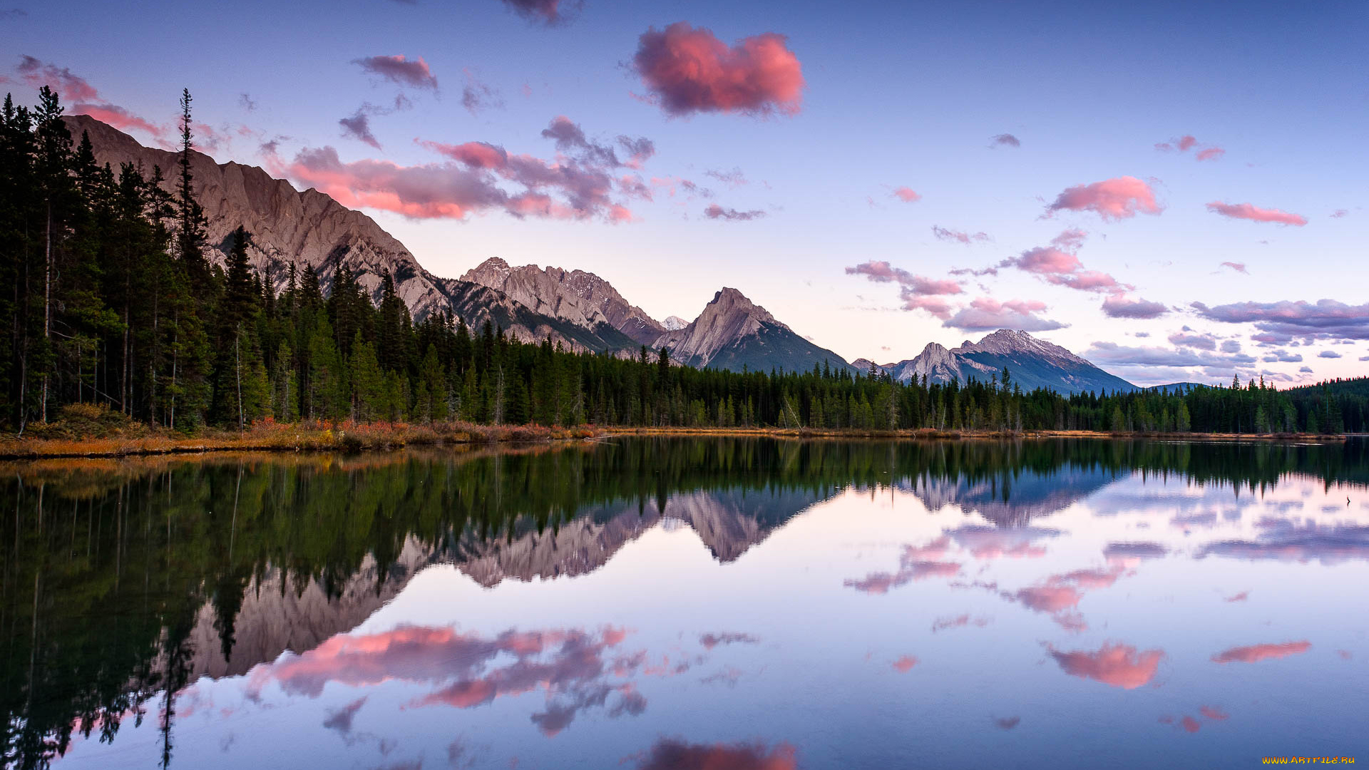 природа, реки, озера, река, лес, горы