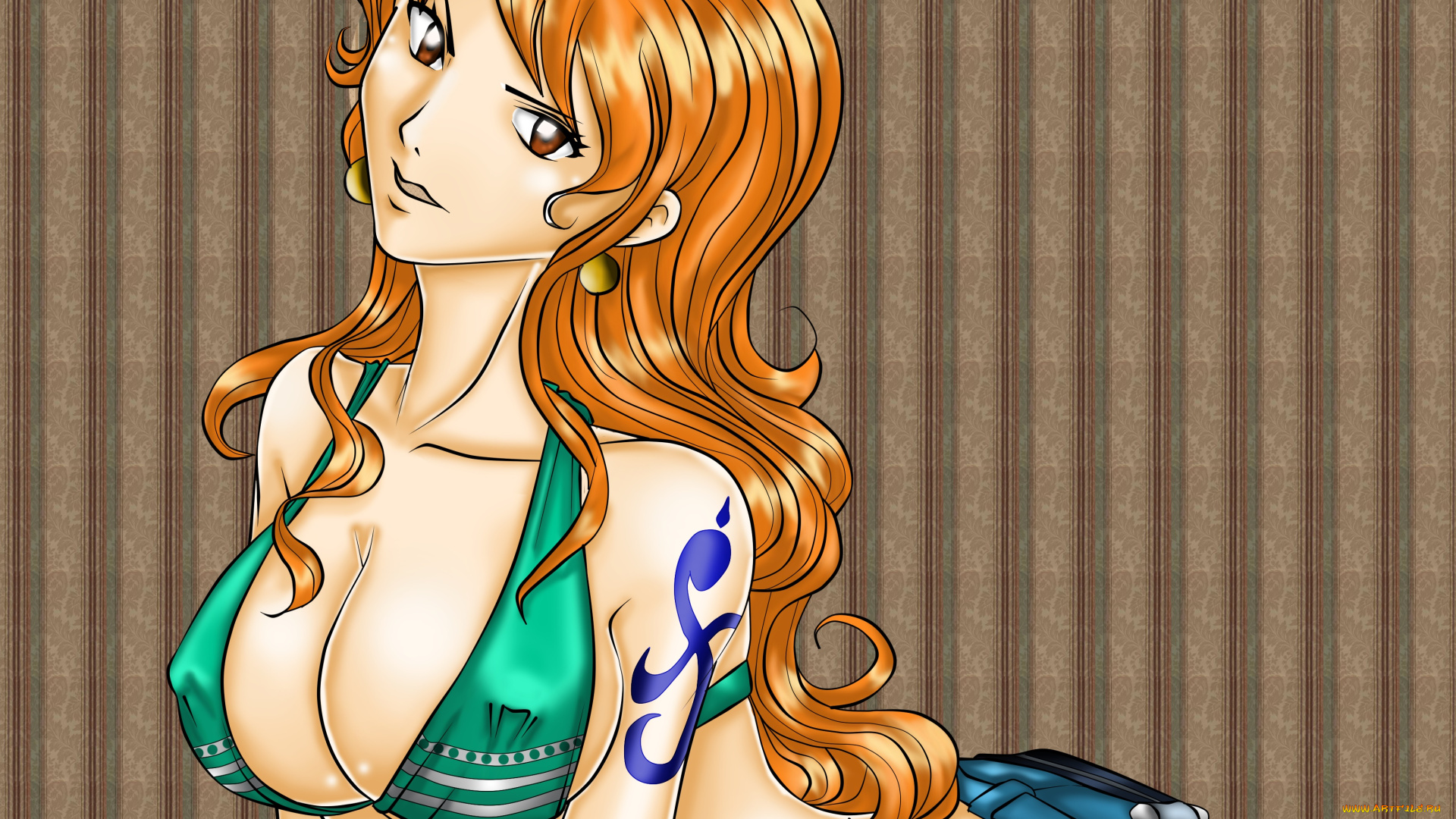 разное, арты, девушка, взгляд, грудь, фон