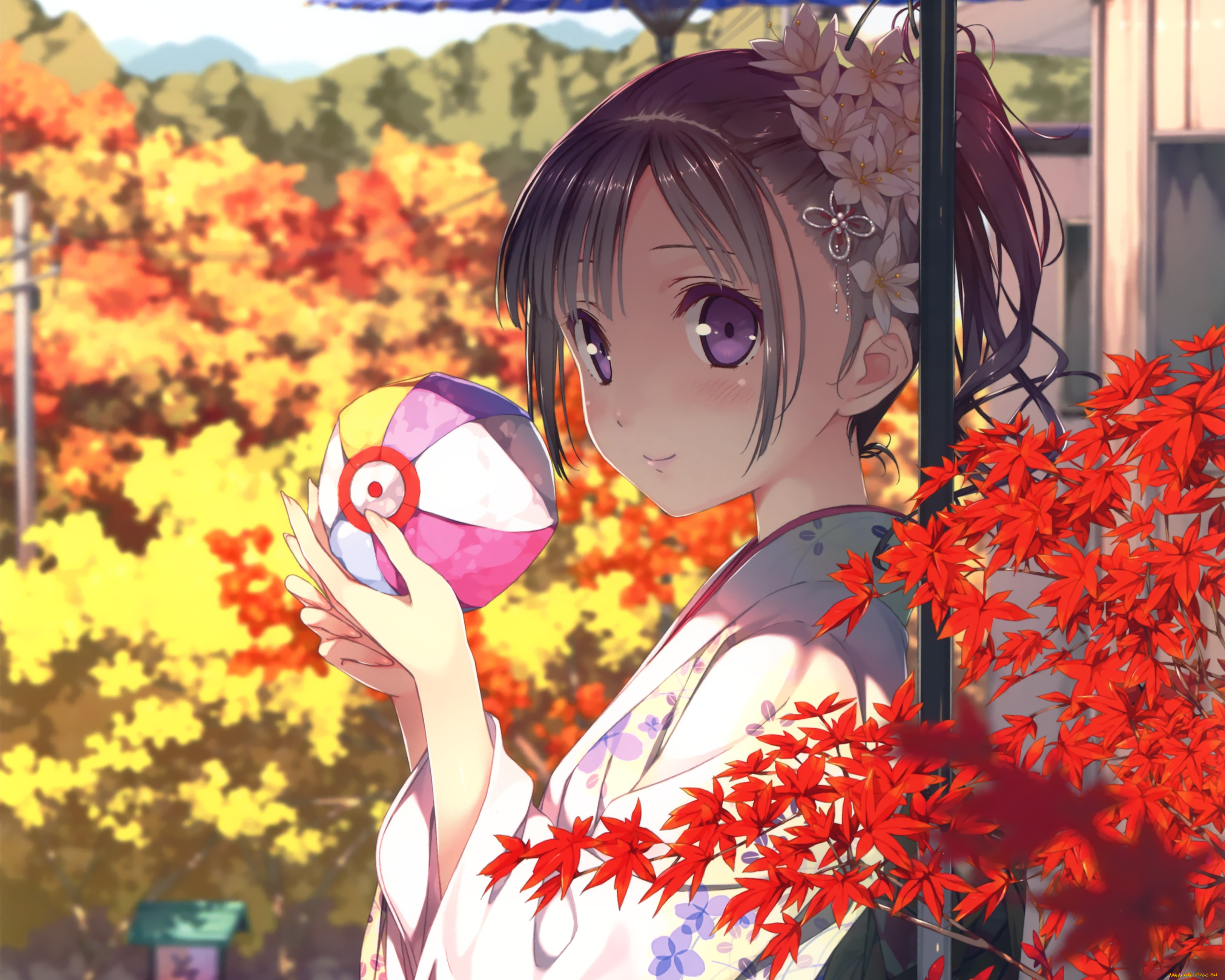 аниме, kantoku, , artbook, kantoku, девочка, арт