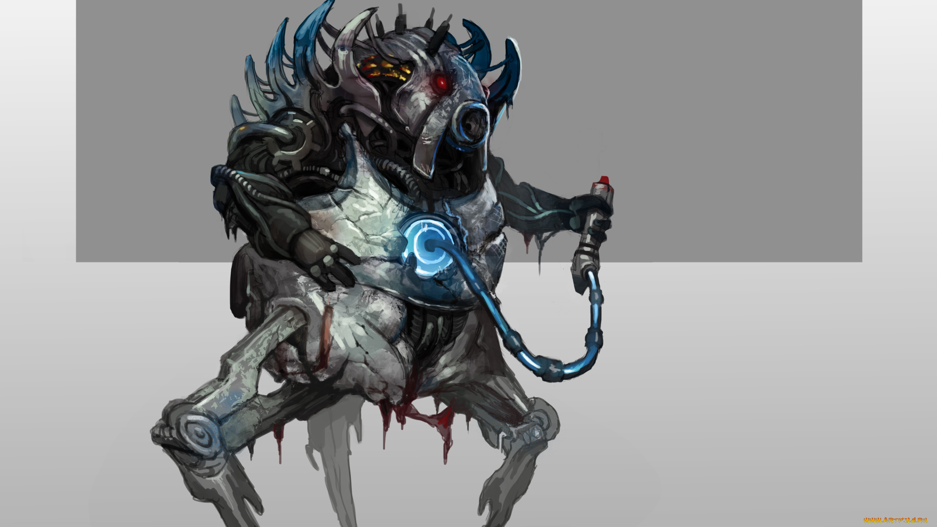 видео, игры, mass, effect, фон, существо