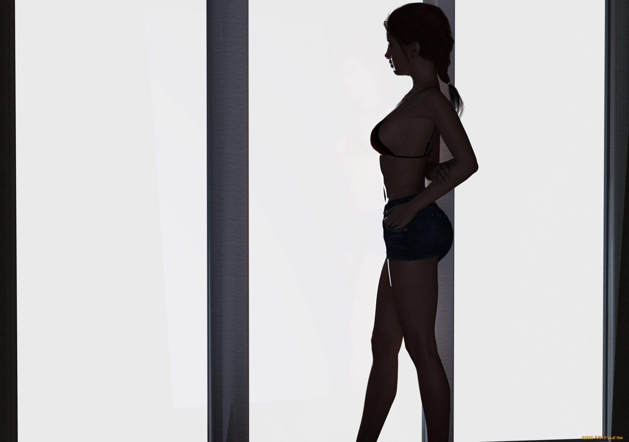 3д, графика, люди, , people, фон, взгляд, девушка