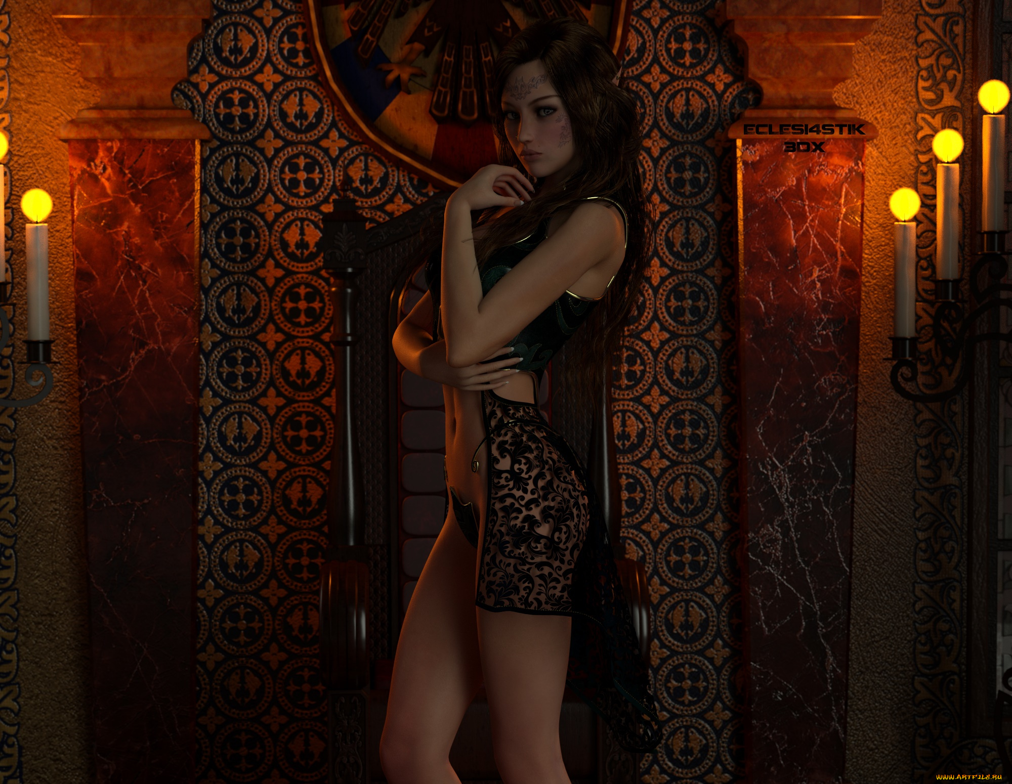 3д, графика, люди, , people, фон, взгляд, девушка