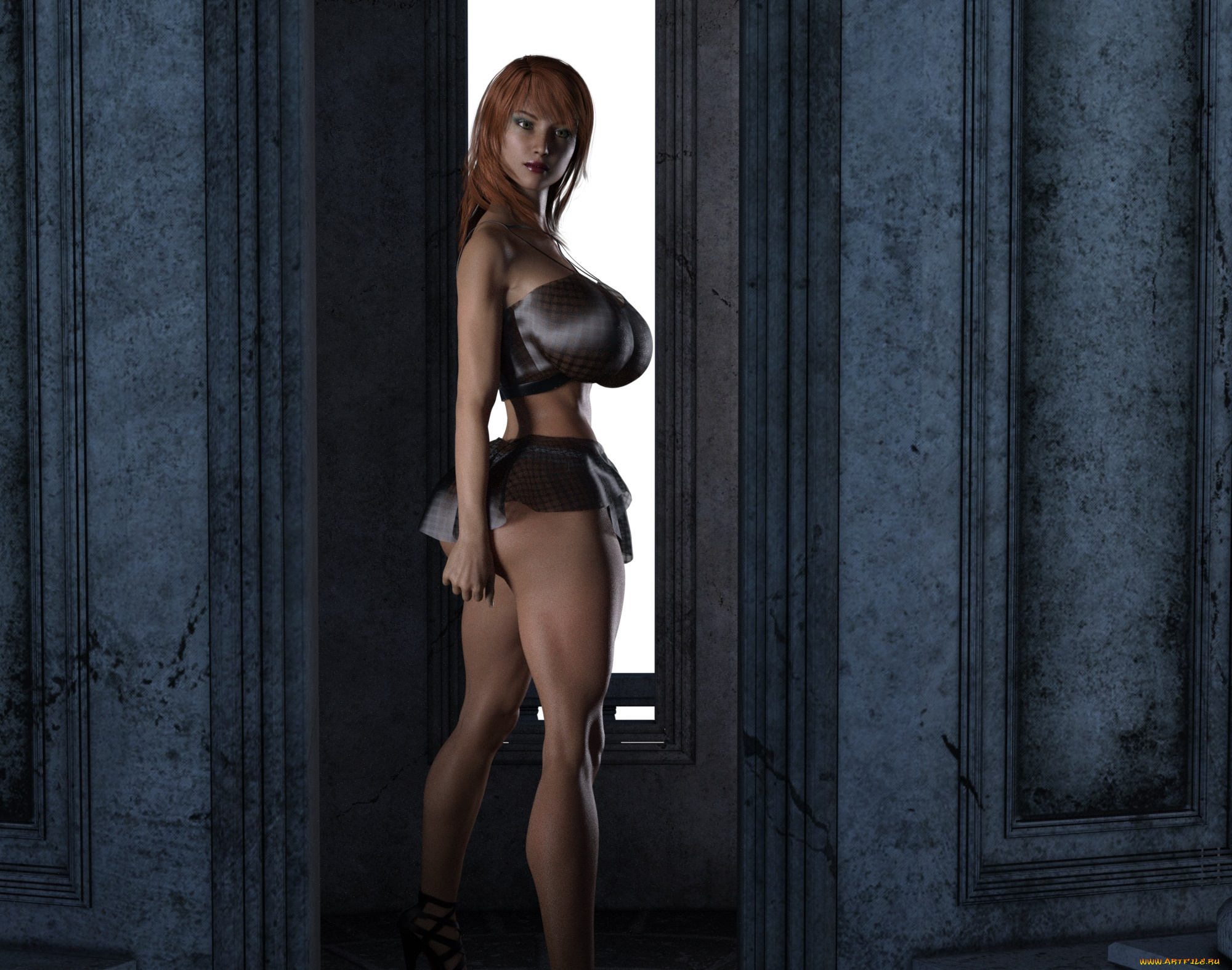 3д, графика, люди, , people, взгляд, фон, девушка