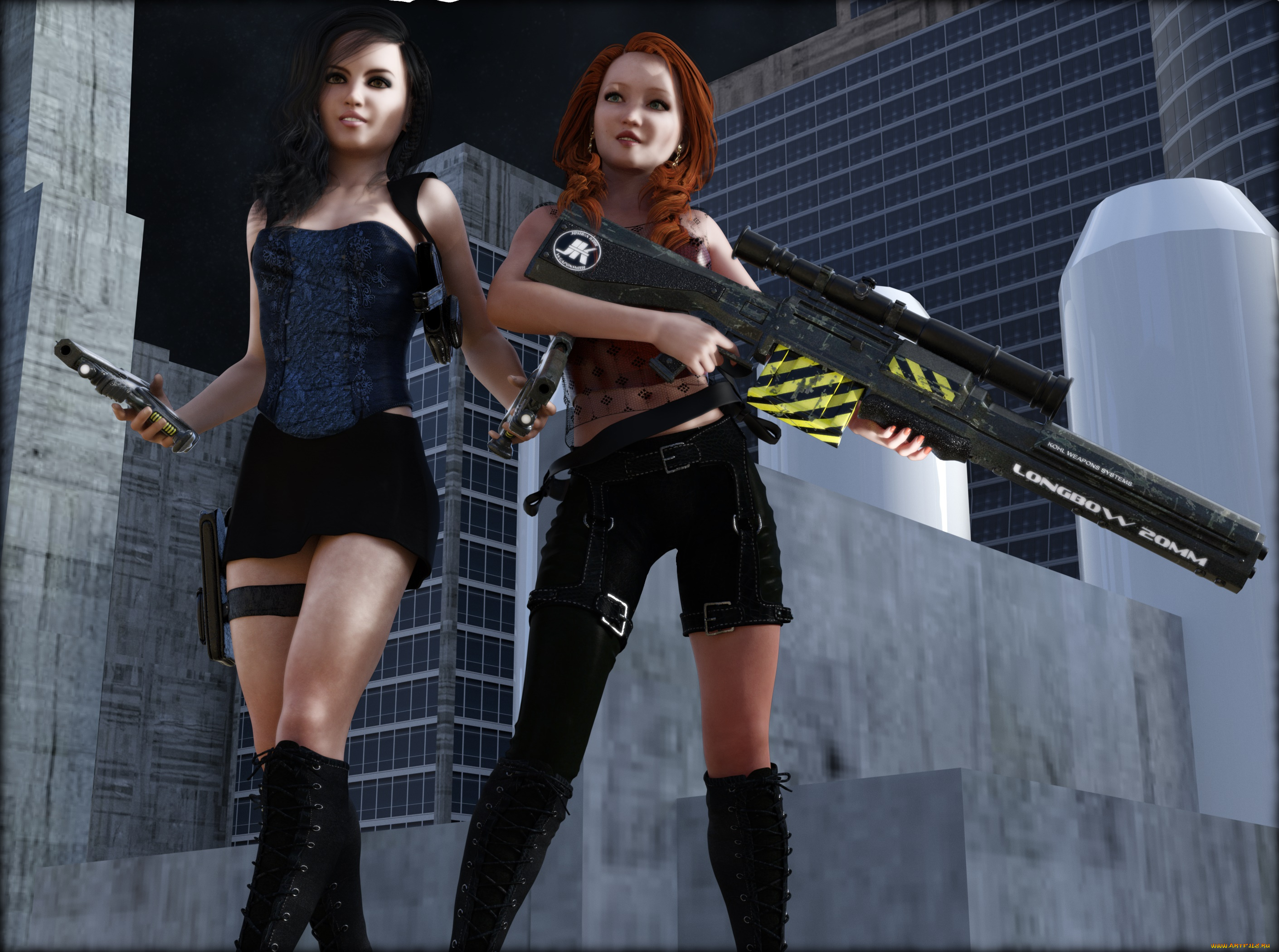 3д, графика, фантазия, , fantasy, фон, взгляд, девушки