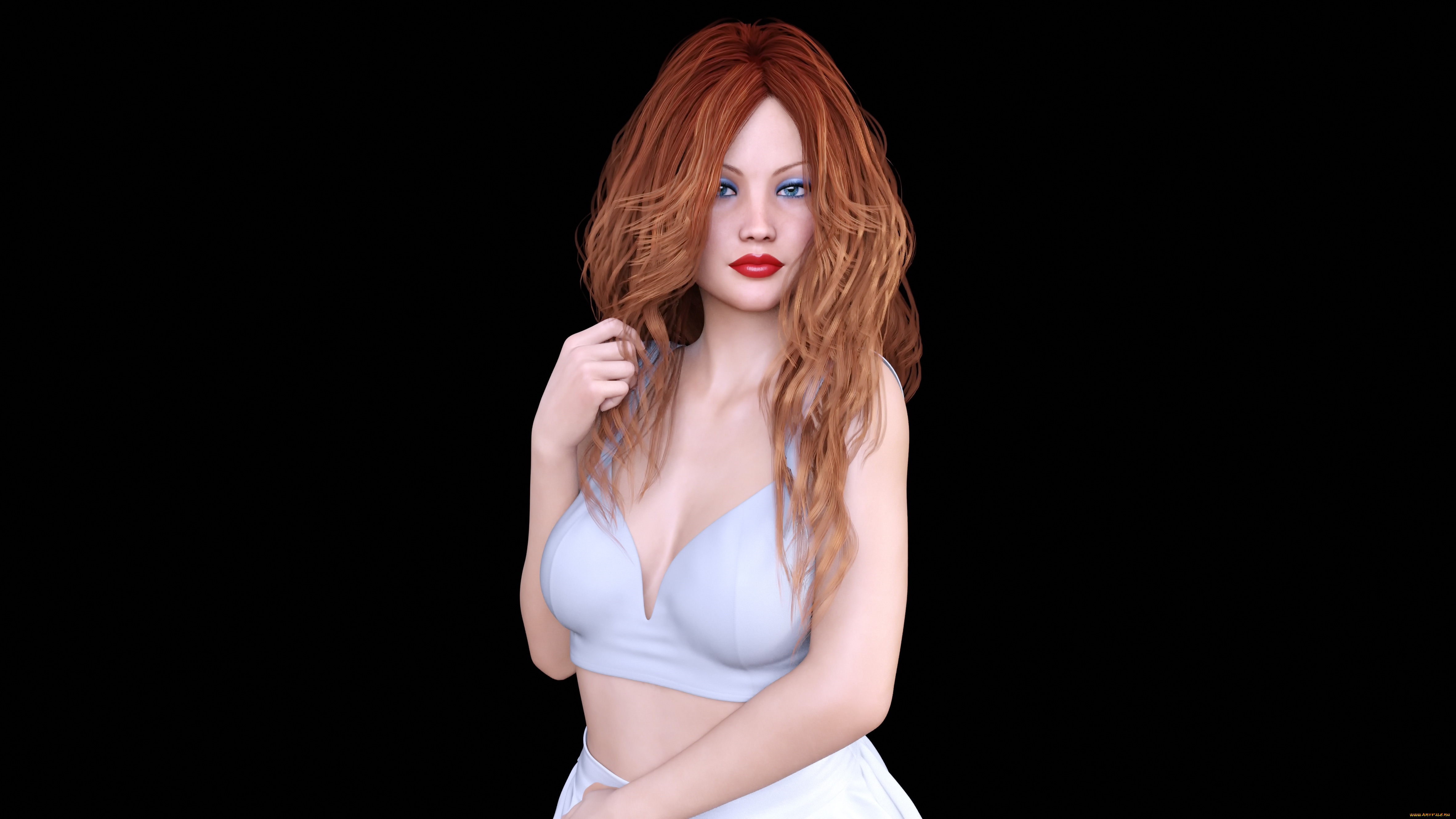 3д, графика, люди, , people, взгляд, девушка, фон