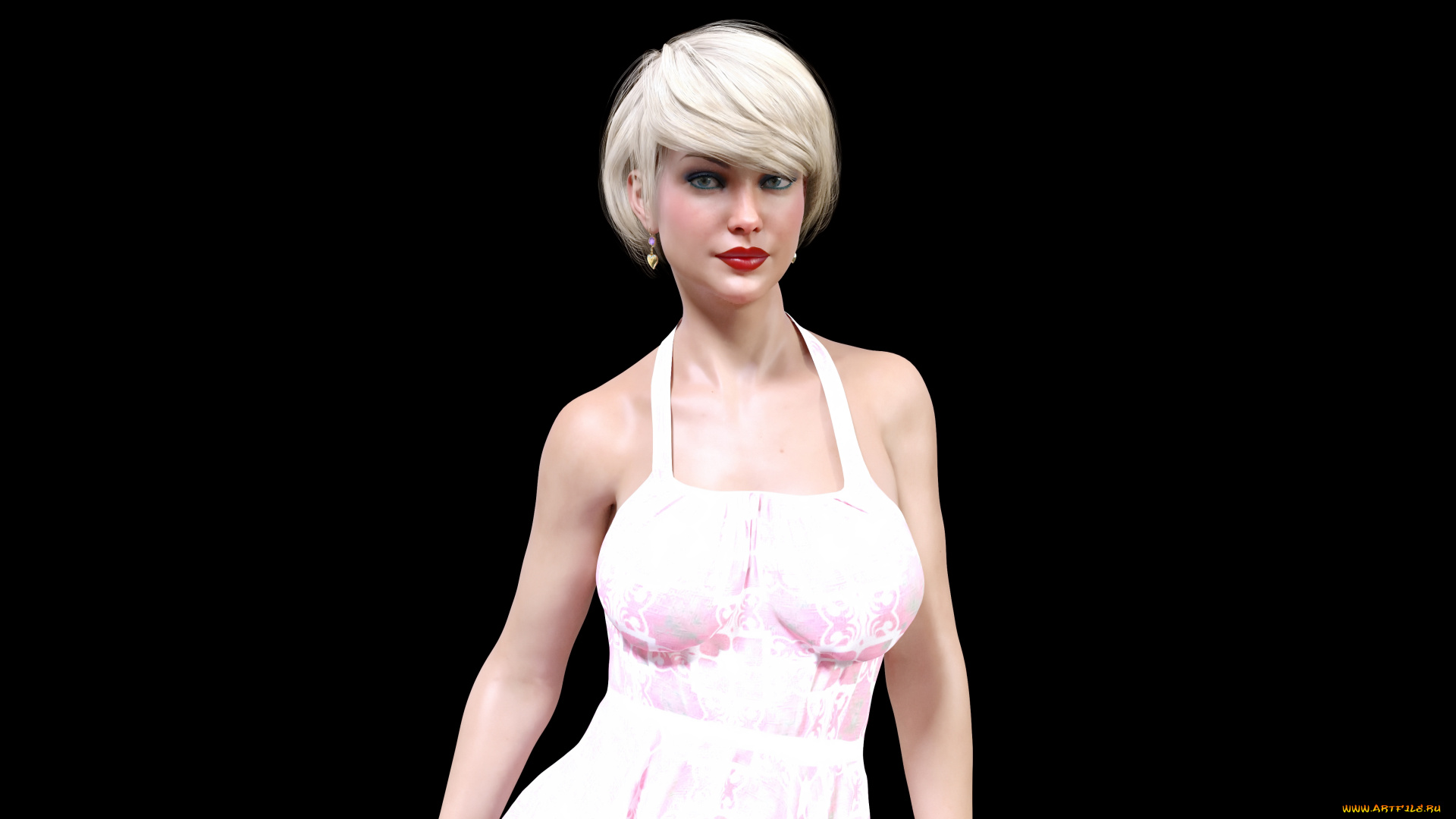 3д, графика, люди, , people, фон, взгляд, девушка