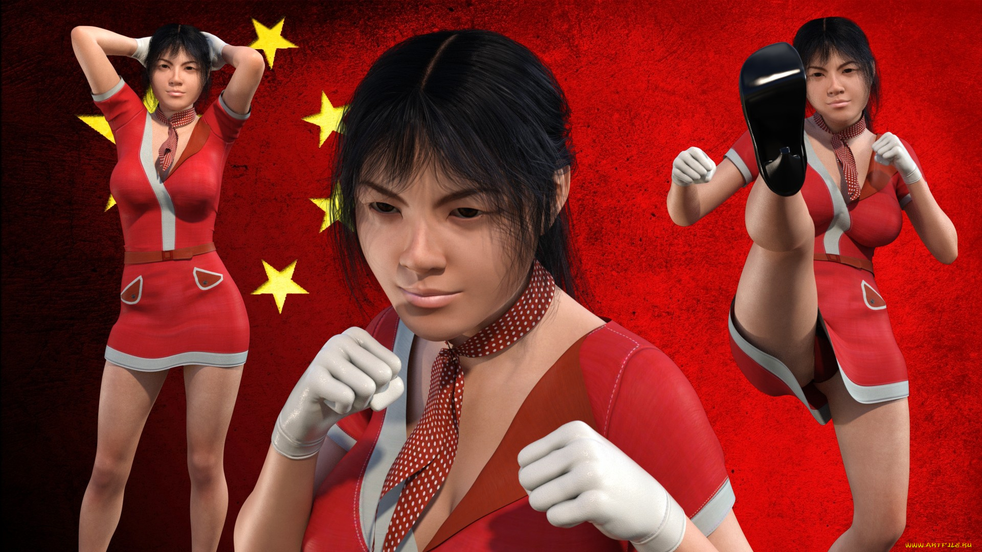 3д, графика, спорт, , sport, фон, взгляд, девушка