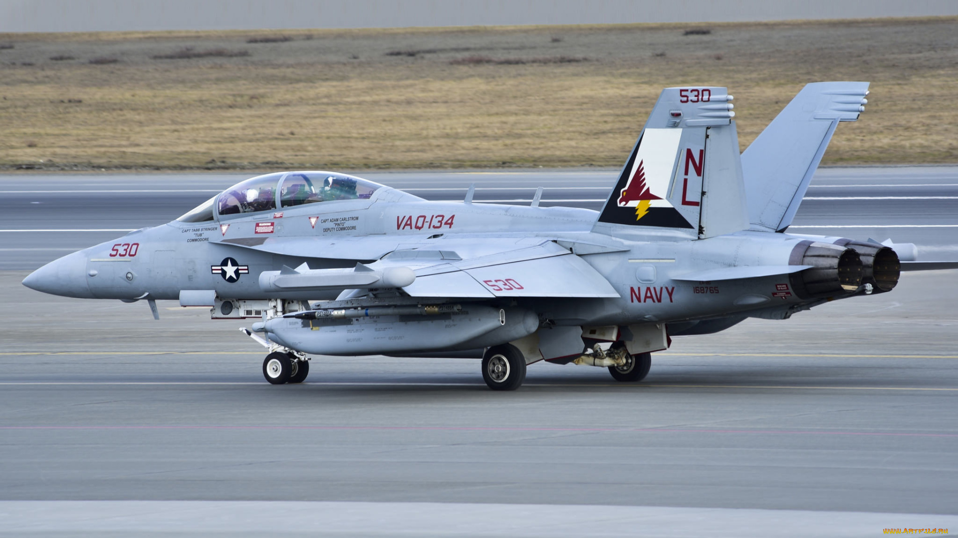 boeing, ea-18g, growler, авиация, боевые, самолёты, истребитель