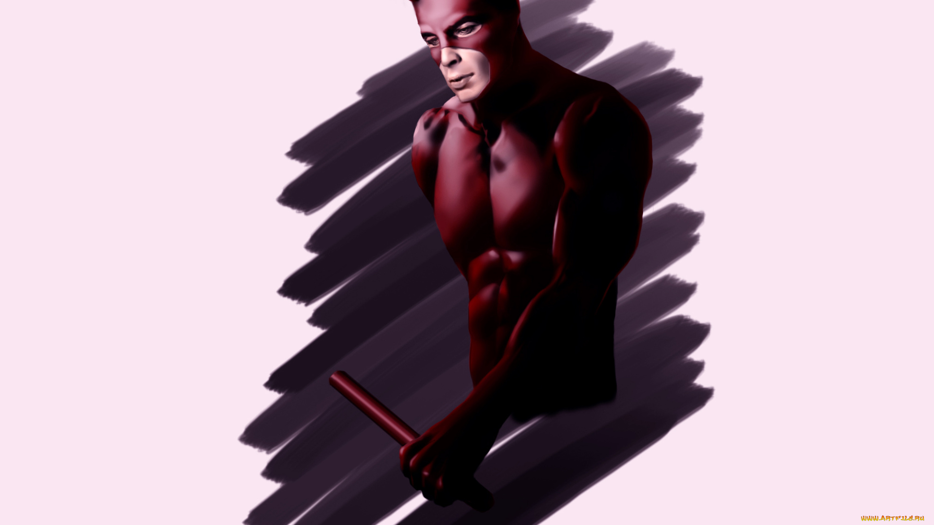 рисованное, комиксы, мужчина, фон, униформа