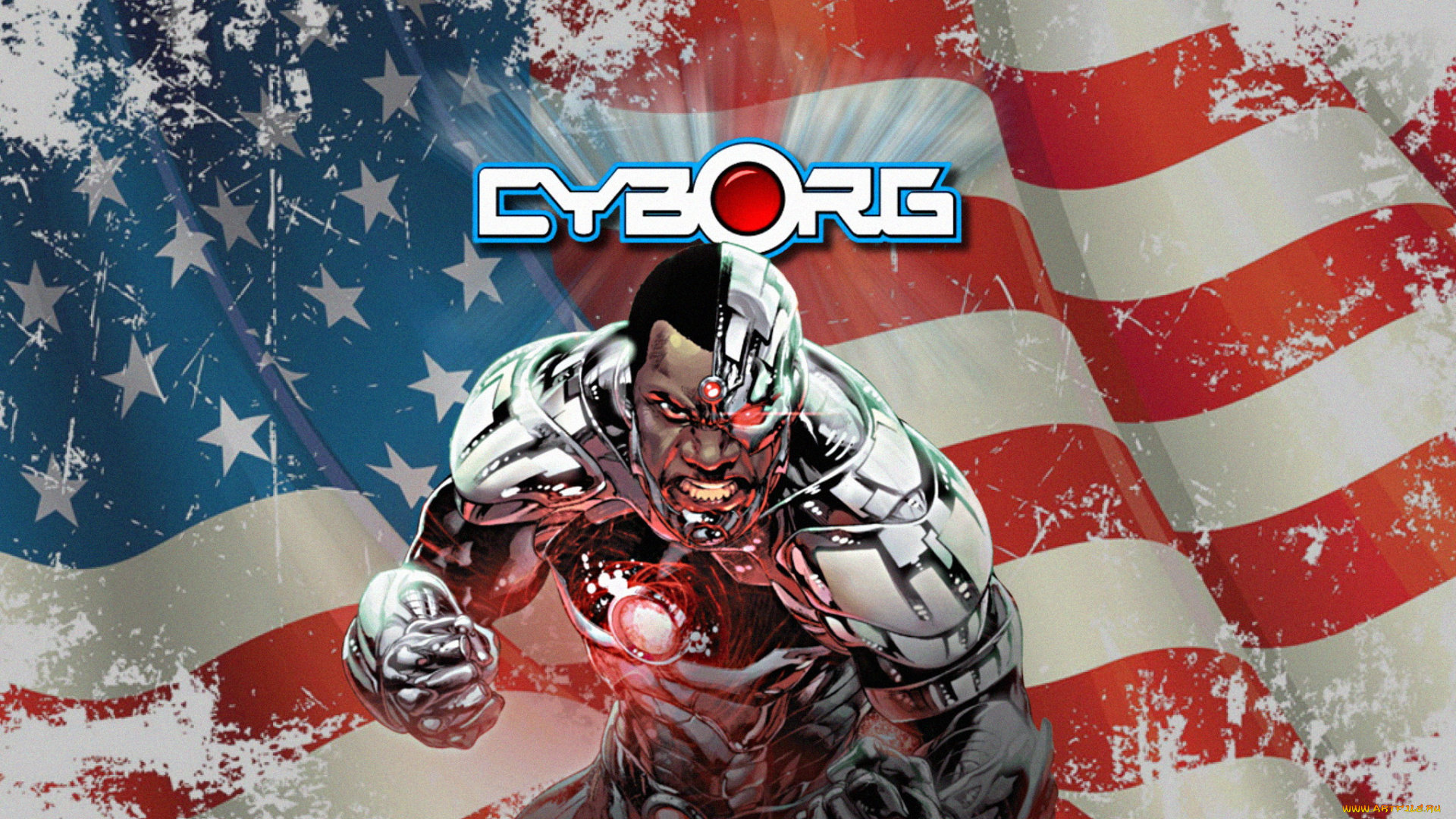 рисованное, комиксы, мужчина, фон, взгляд, униформа