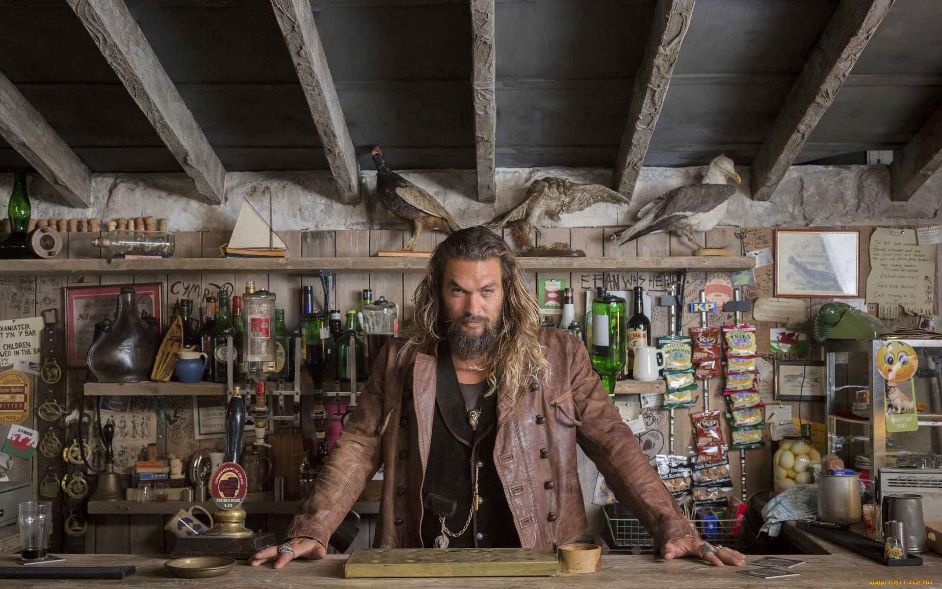 мужчины, -, unsort, jason, momoa, фон, взгляд, мужчина