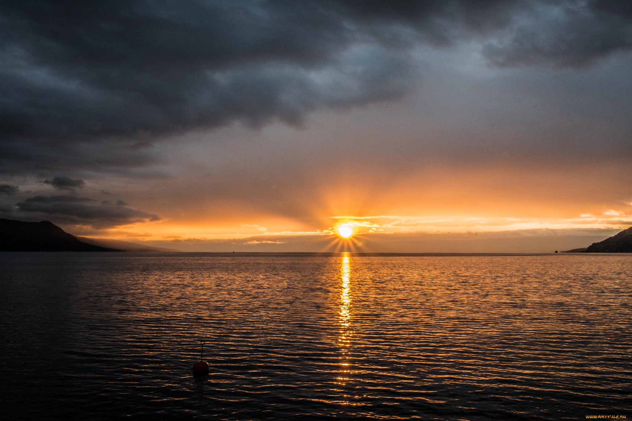 природа, восходы, закаты, простор