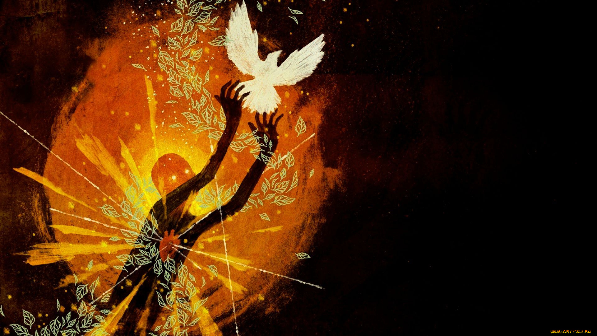 august, burns, red, музыка, рисунок