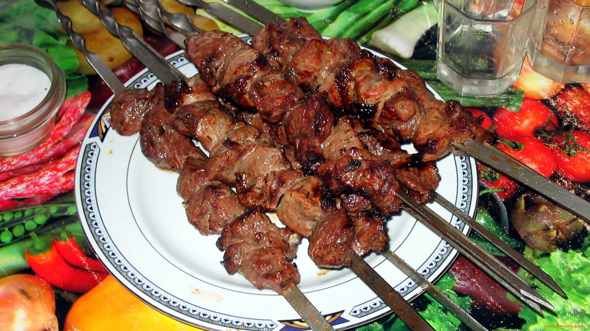 еда, шашлык, , барбекю