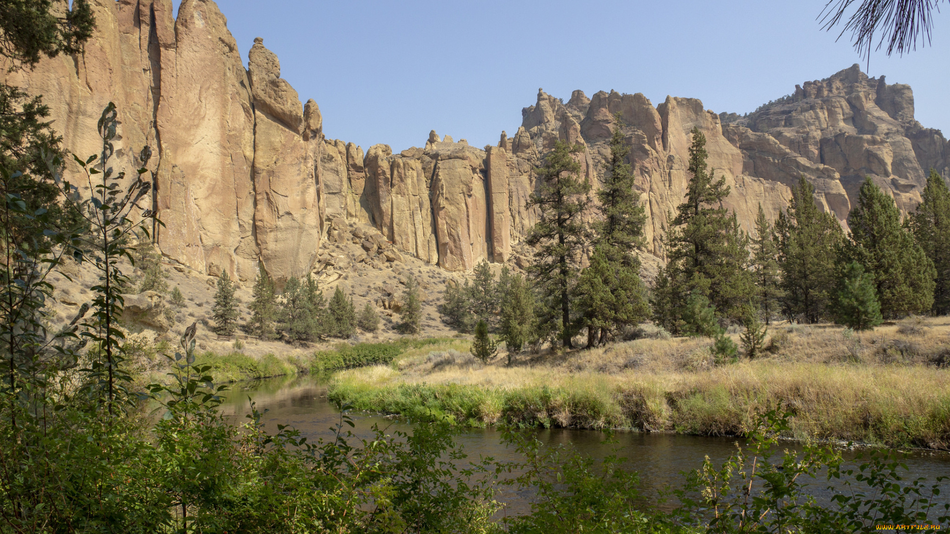 природа, горы, простор