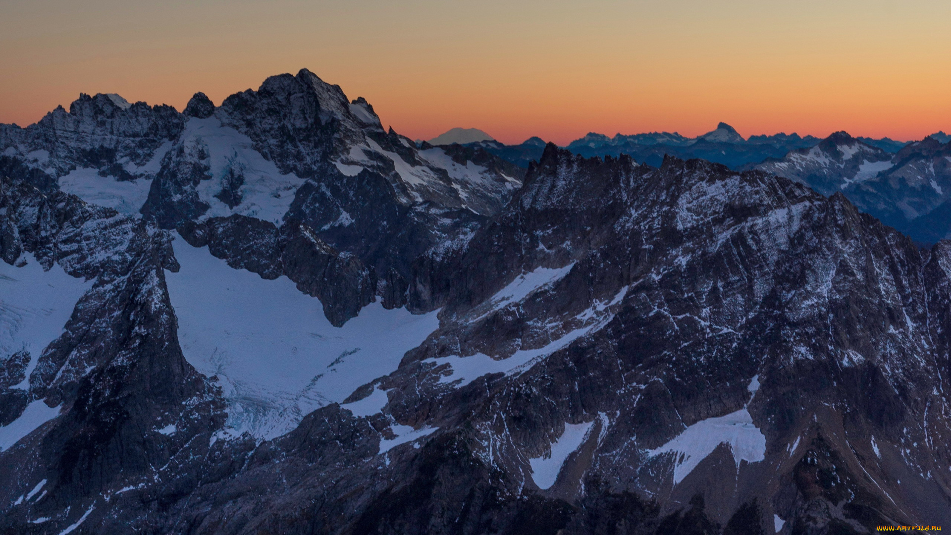 природа, горы, вершины